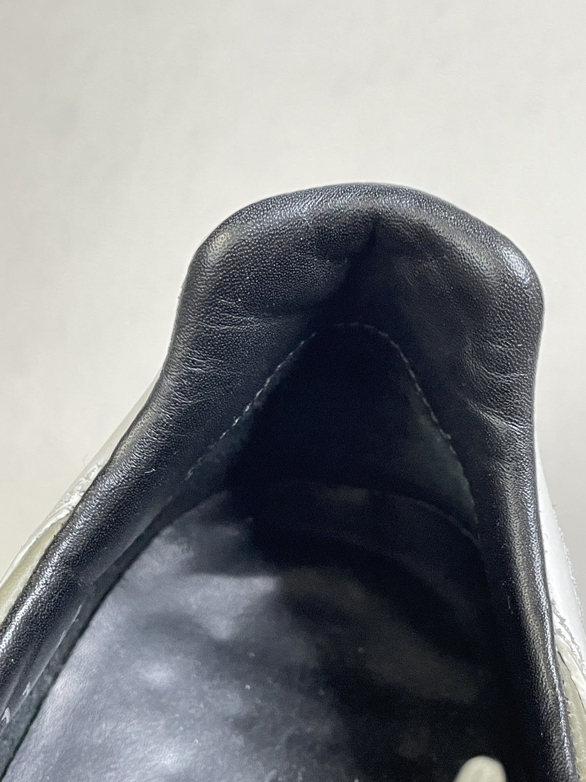 Rick Owens Runner Oblique Lace Up Low Top Sneakers Size US 11 / EU 44 - 12 Thumbnail