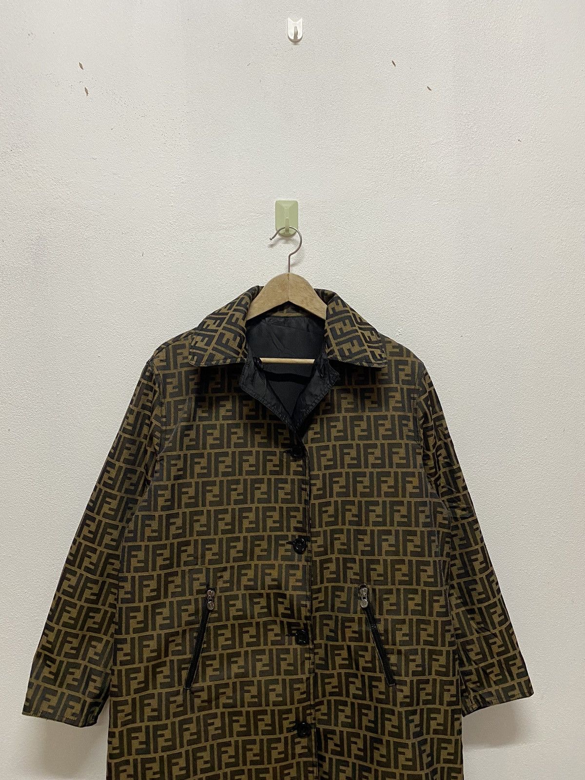 Fendi BINDING OFFER NOW ✅ Fendi Monogram Zucca Reversible Jacket Size US M / EU 48-50 / 2 - 2 Thumbnail