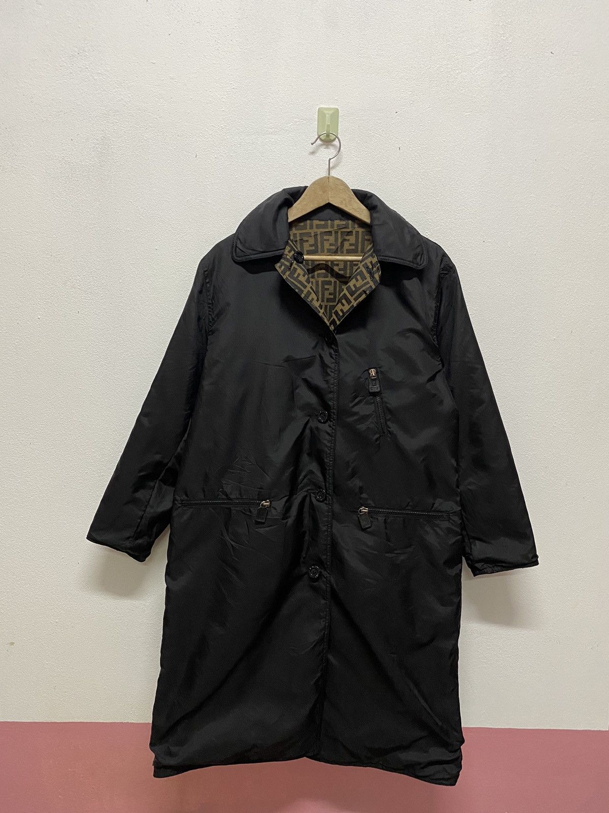 Fendi BINDING OFFER NOW ✅ Fendi Monogram Zucca Reversible Jacket Size US M / EU 48-50 / 2 - 10 Thumbnail