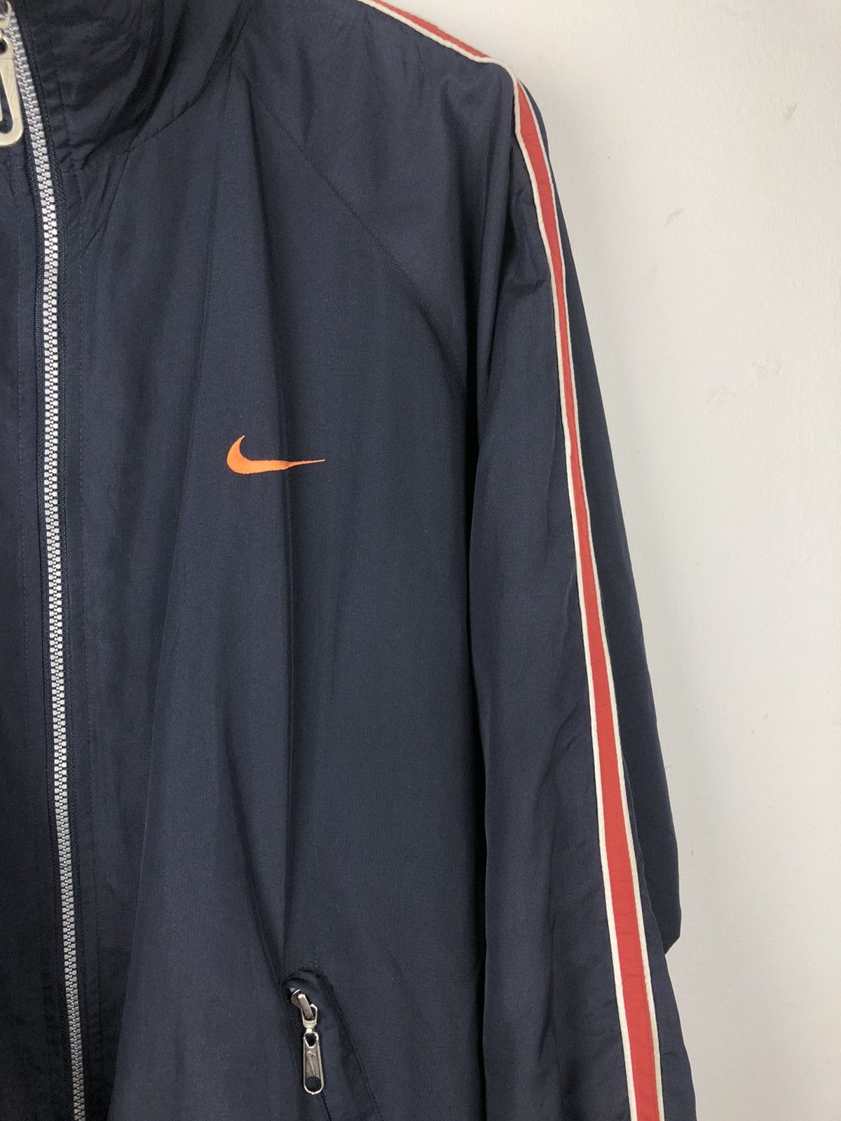 Nike Vintage 90's Nike Spell Out Big Logo Swoosh Sweater Size US L / EU 52-54 / 3 - 4 Thumbnail