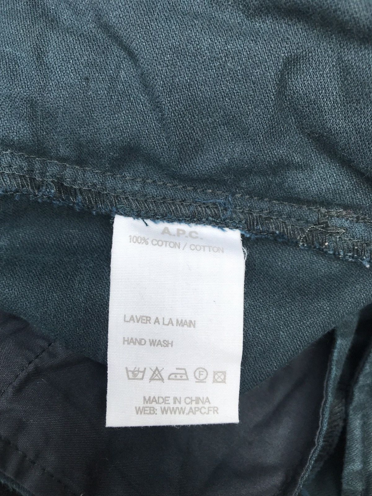 A.P.C. Apc Green Casual Pants Size US 30 / EU 46 - 9 Thumbnail