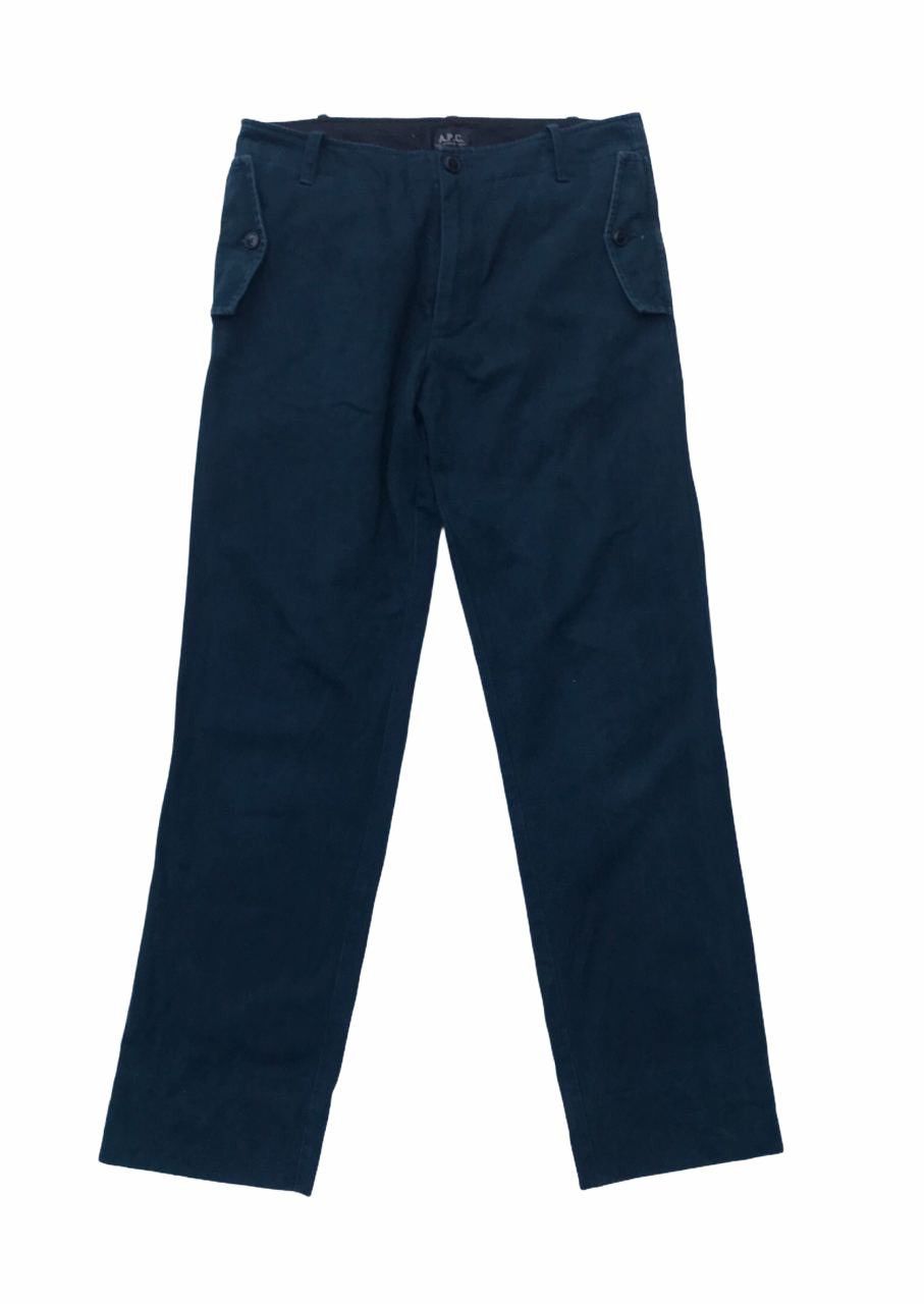 A.P.C. Apc Green Casual Pants Size US 30 / EU 46 - 2 Thumbnail