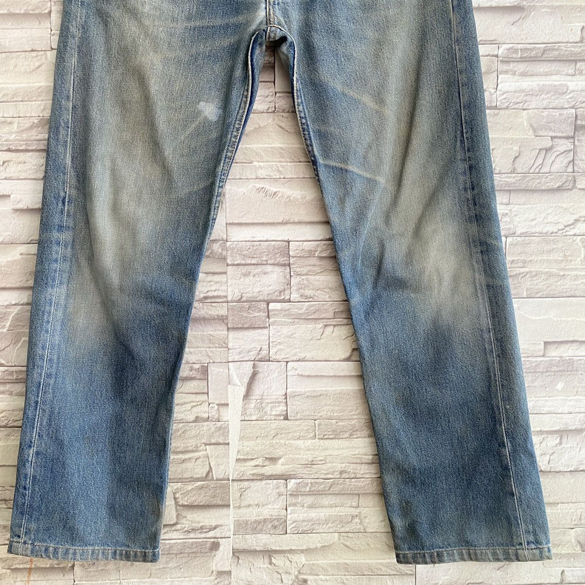 Levi's Vintage 90s Levis 501 Dirty Faded Made USA 33x29.5 Size US 33 - 5 Thumbnail