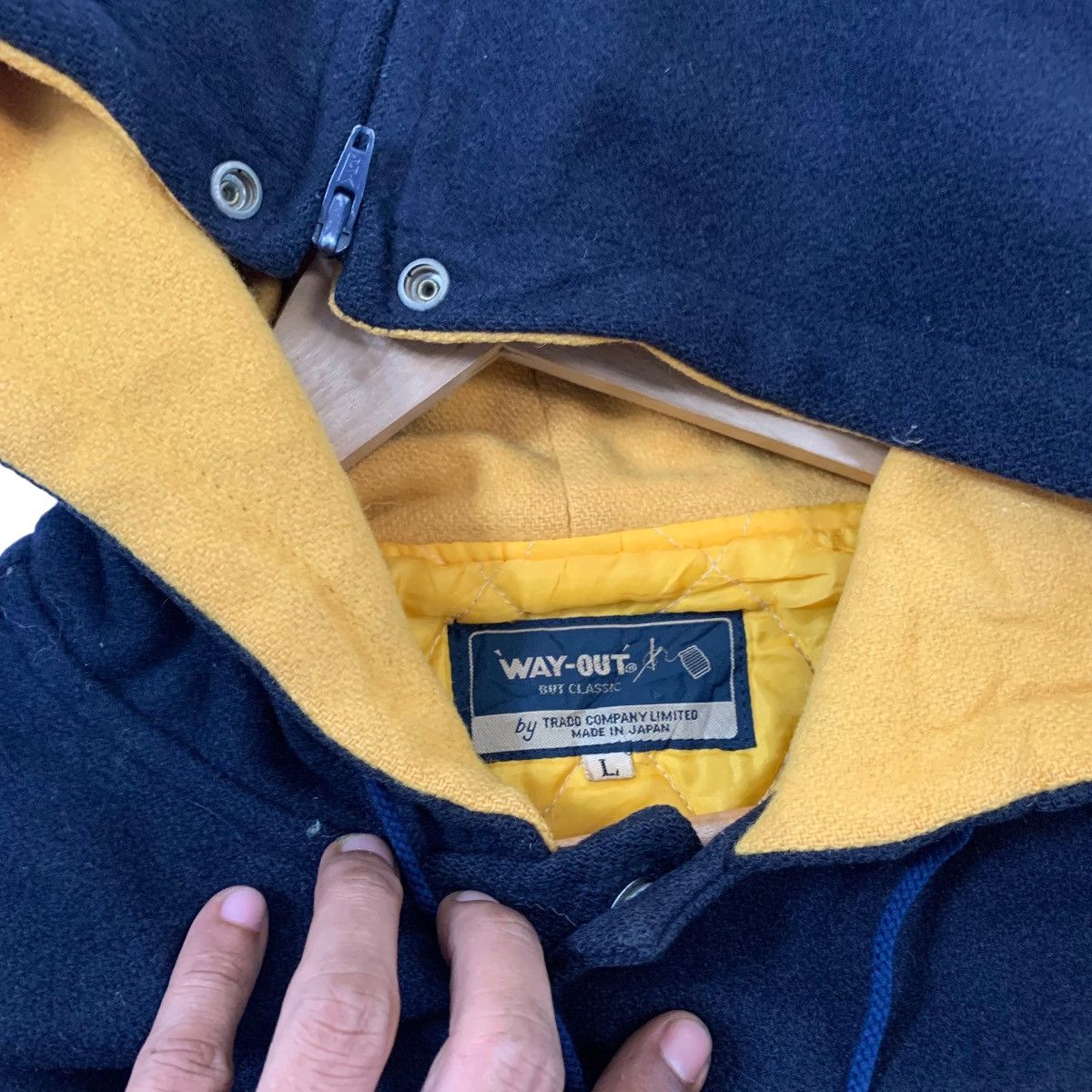 Japanese Brand Japanese Brand Way Out Varsity Jacket Size US L / EU 52-54 / 3 - 5 Thumbnail