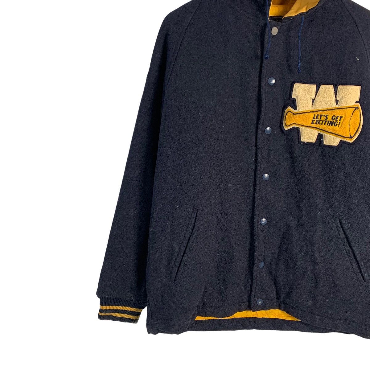 Japanese Brand Japanese Brand Way Out Varsity Jacket Size US L / EU 52-54 / 3 - 2 Thumbnail