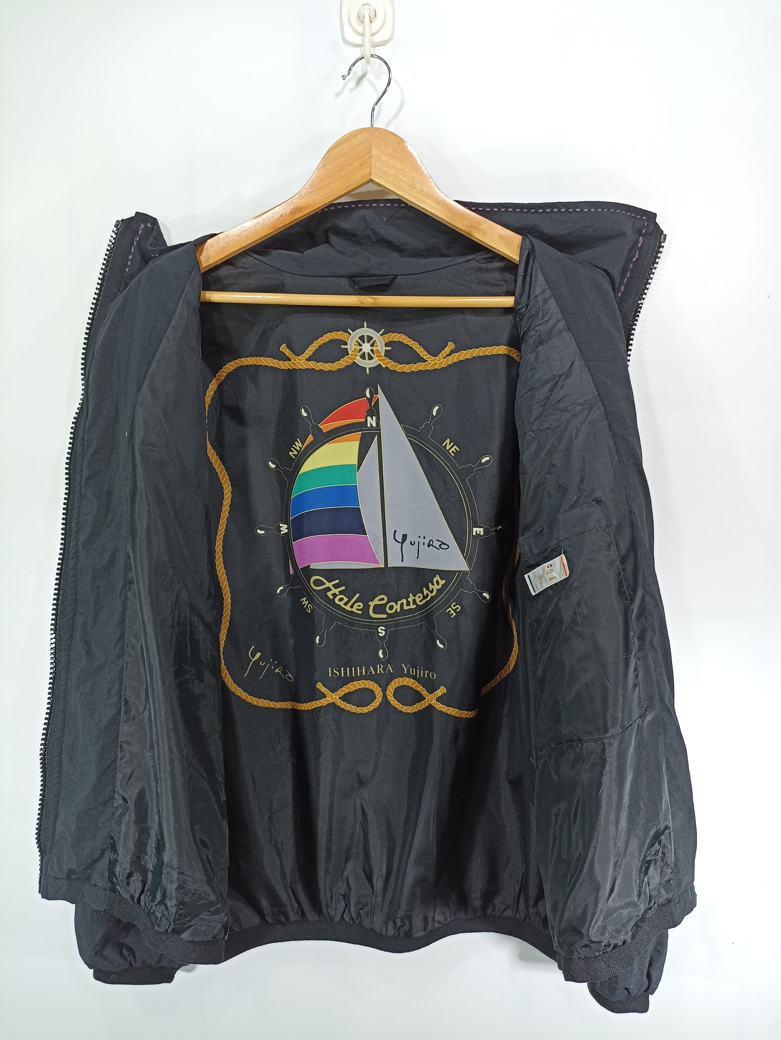 Japanese Brand × Vintage Vintage Yujiro ishihara Bomber Jacket Size US XL / EU 56 / 4 - 2 Thumbnail
