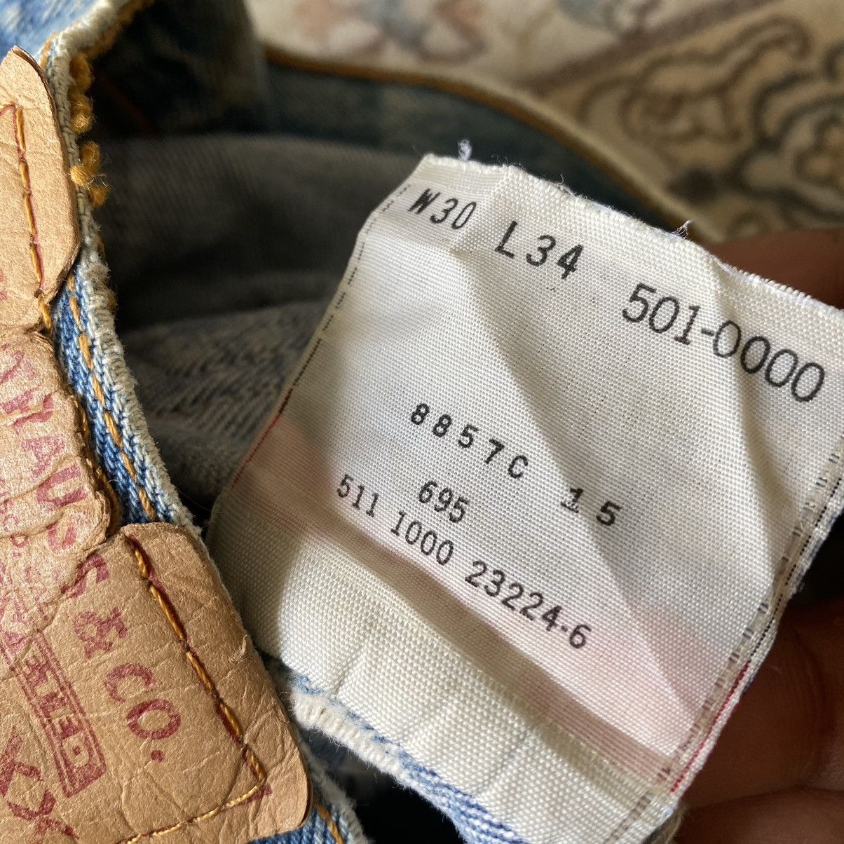 Levi's Vintage Levis 501xx Lightwash Jeans Grunge 28x30 Made USA Size US 28 / EU 44 - 22 Thumbnail