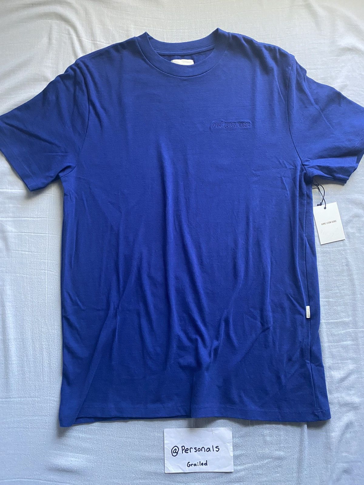 Aime Leon Dore NEW Aime Leon Dore Tonal Logo Tee Medium Size US M / EU 48-50 / 2 - 1 Thumbnail