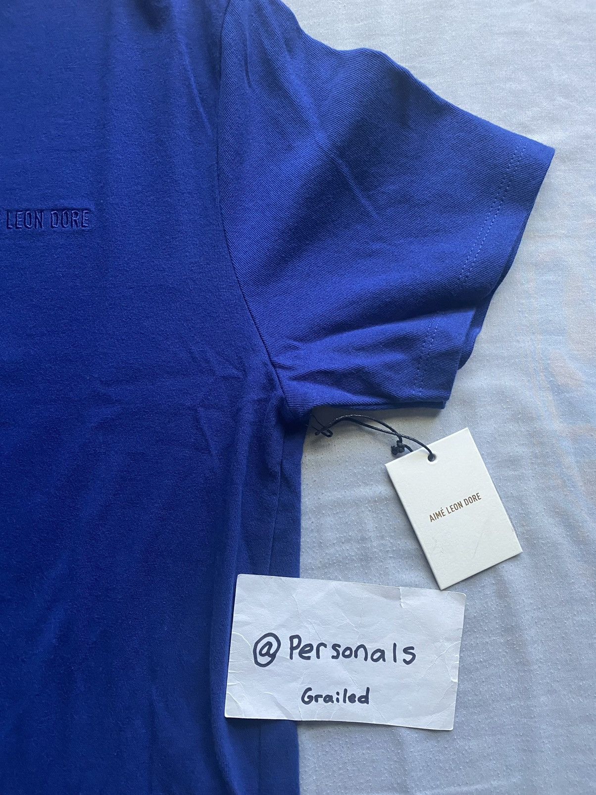 Aime Leon Dore NEW Aime Leon Dore Tonal Logo Tee Medium Size US M / EU 48-50 / 2 - 4 Thumbnail