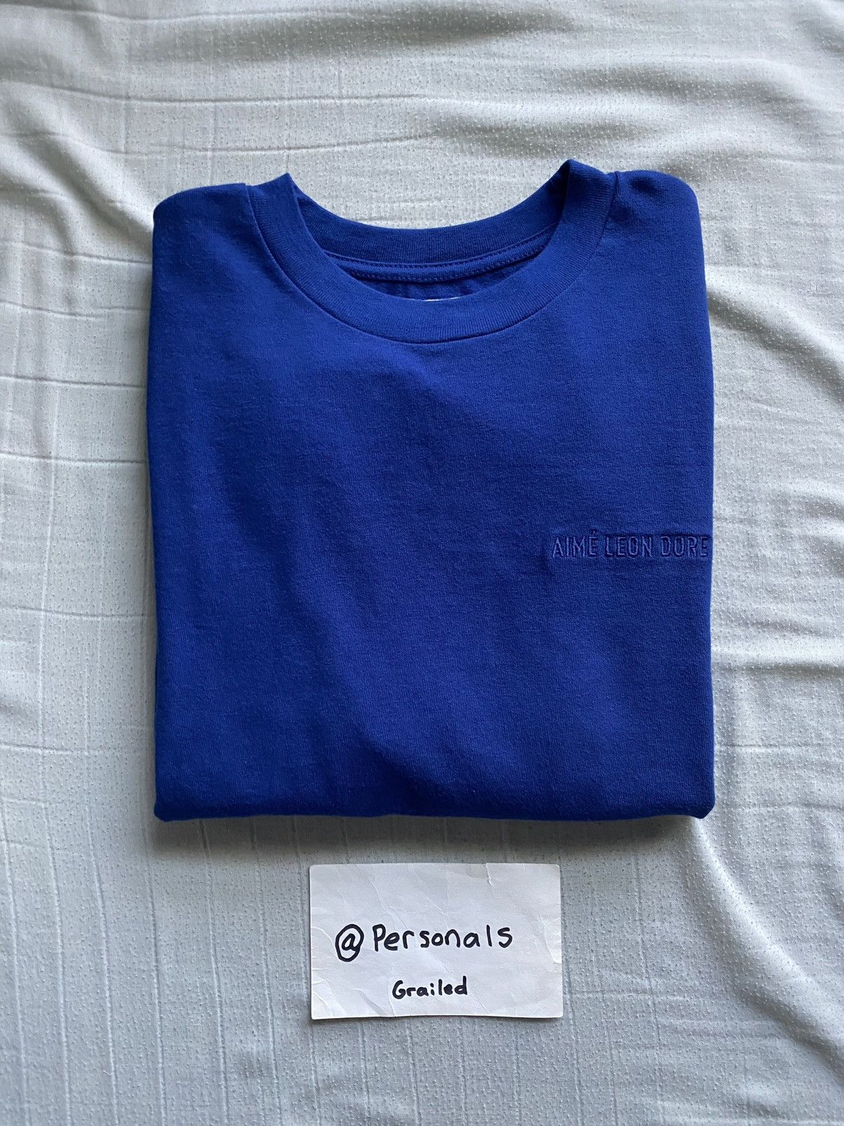Aime Leon Dore NEW Aime Leon Dore Tonal Logo Tee Medium Size US M / EU 48-50 / 2 - 14 Thumbnail