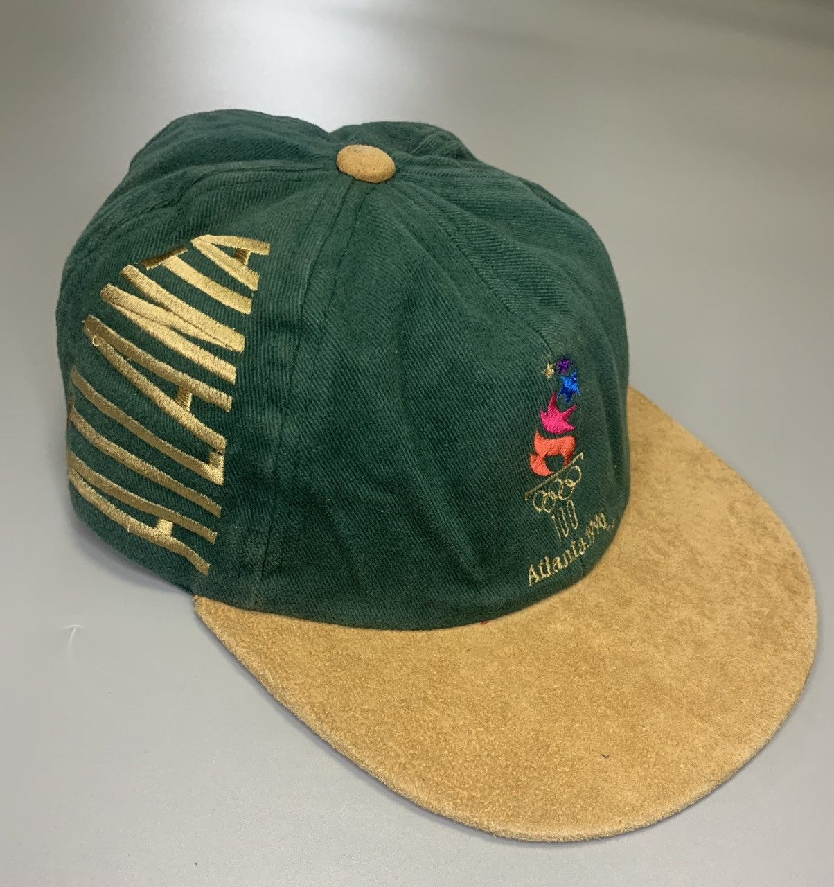 USA Olympics × Vintage 🔥 Vintage! ATLANTA 1996 Olympics Games Cap / Hat Size ONE SIZE - 10 Thumbnail