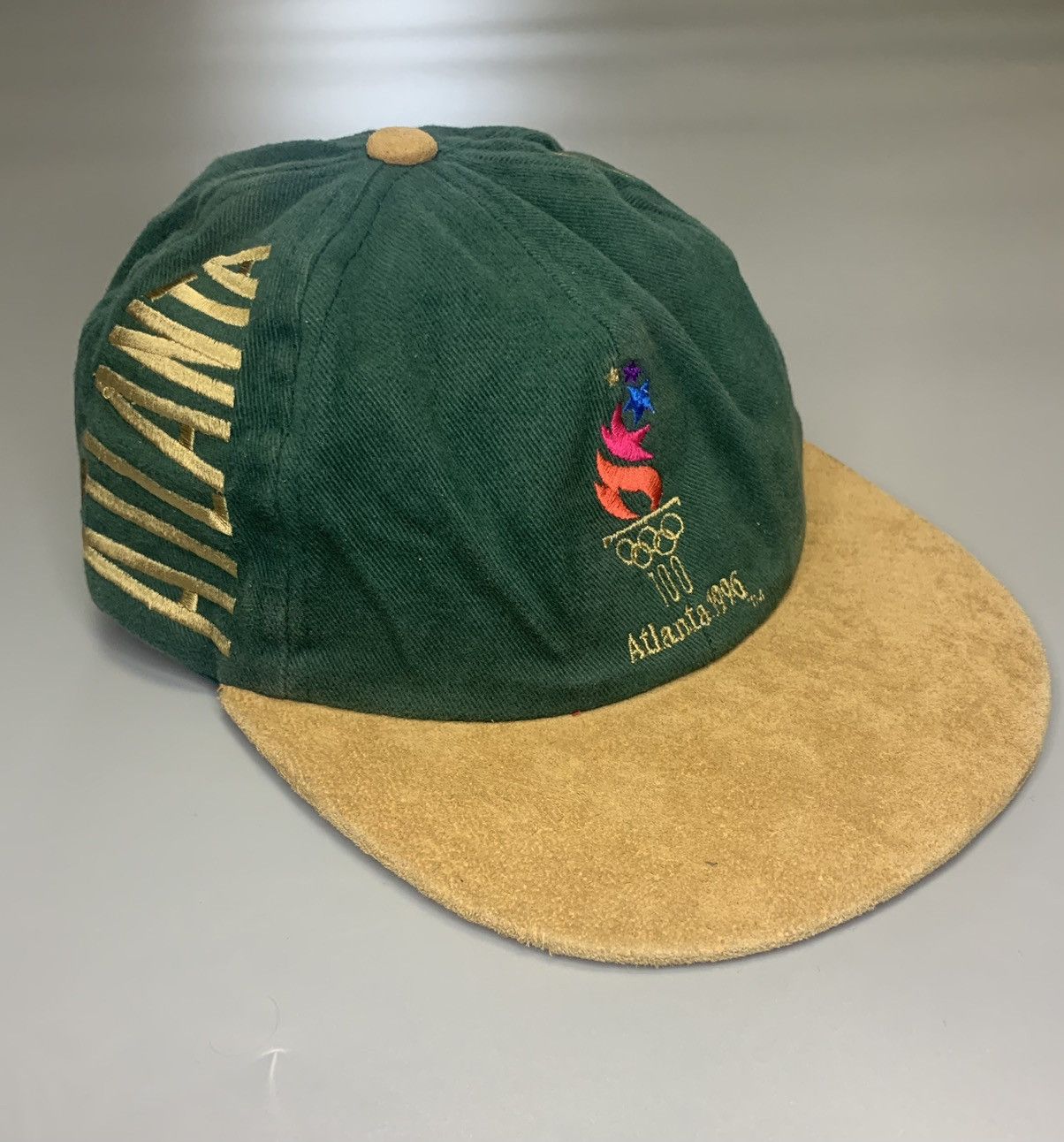 USA Olympics × Vintage 🔥 Vintage! ATLANTA 1996 Olympics Games Cap / Hat Size ONE SIZE - 1 Thumbnail