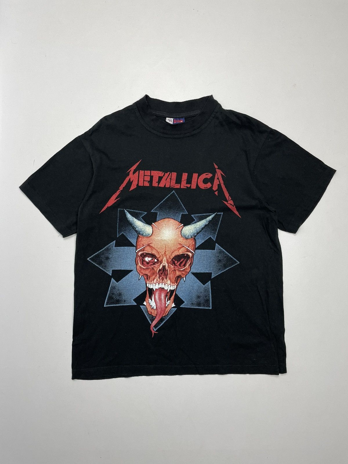 Band Tees × Vintage Vintage 00s Metallica Pushead Band T-Shirt Size US S / EU 44-46 / 1 - 1 Thumbnail
