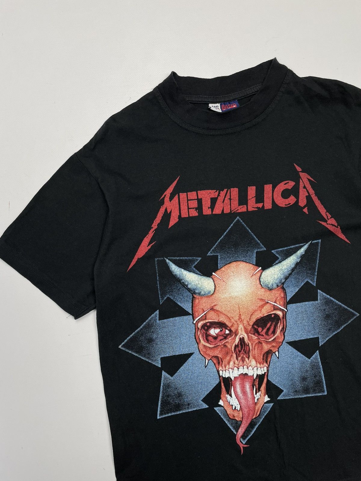 Band Tees × Vintage Vintage 00s Metallica Pushead Band T-Shirt Size US S / EU 44-46 / 1 - 2 Thumbnail