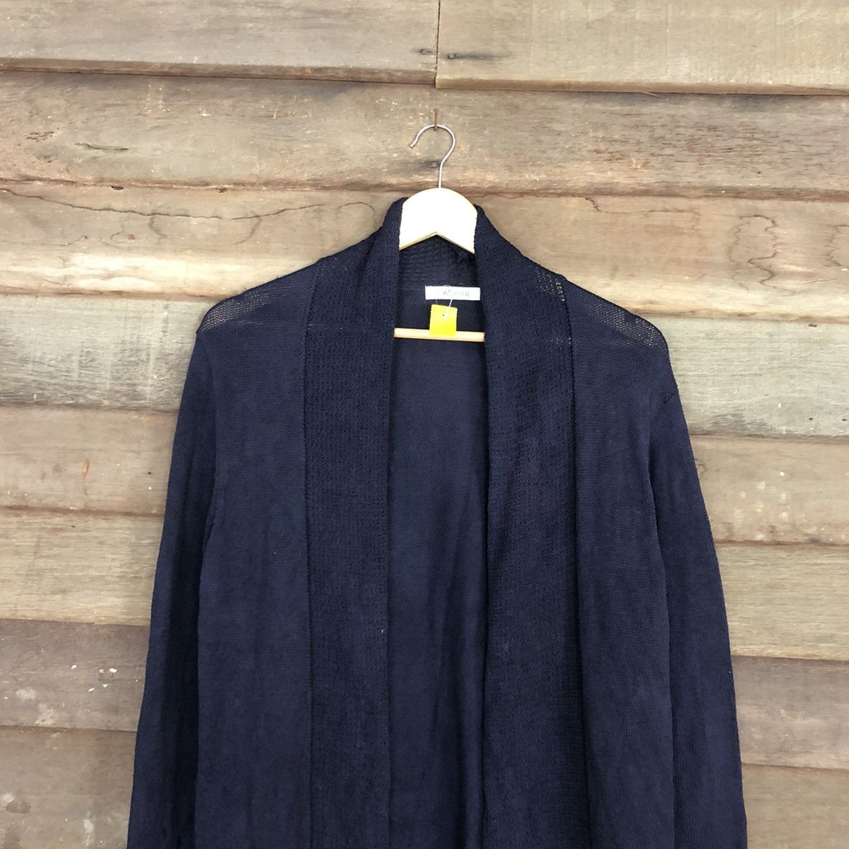 Japanese Brand New Yonker Blue knitwear Cardigan #3906 Size US XL / EU 56 / 4 - 2 Thumbnail