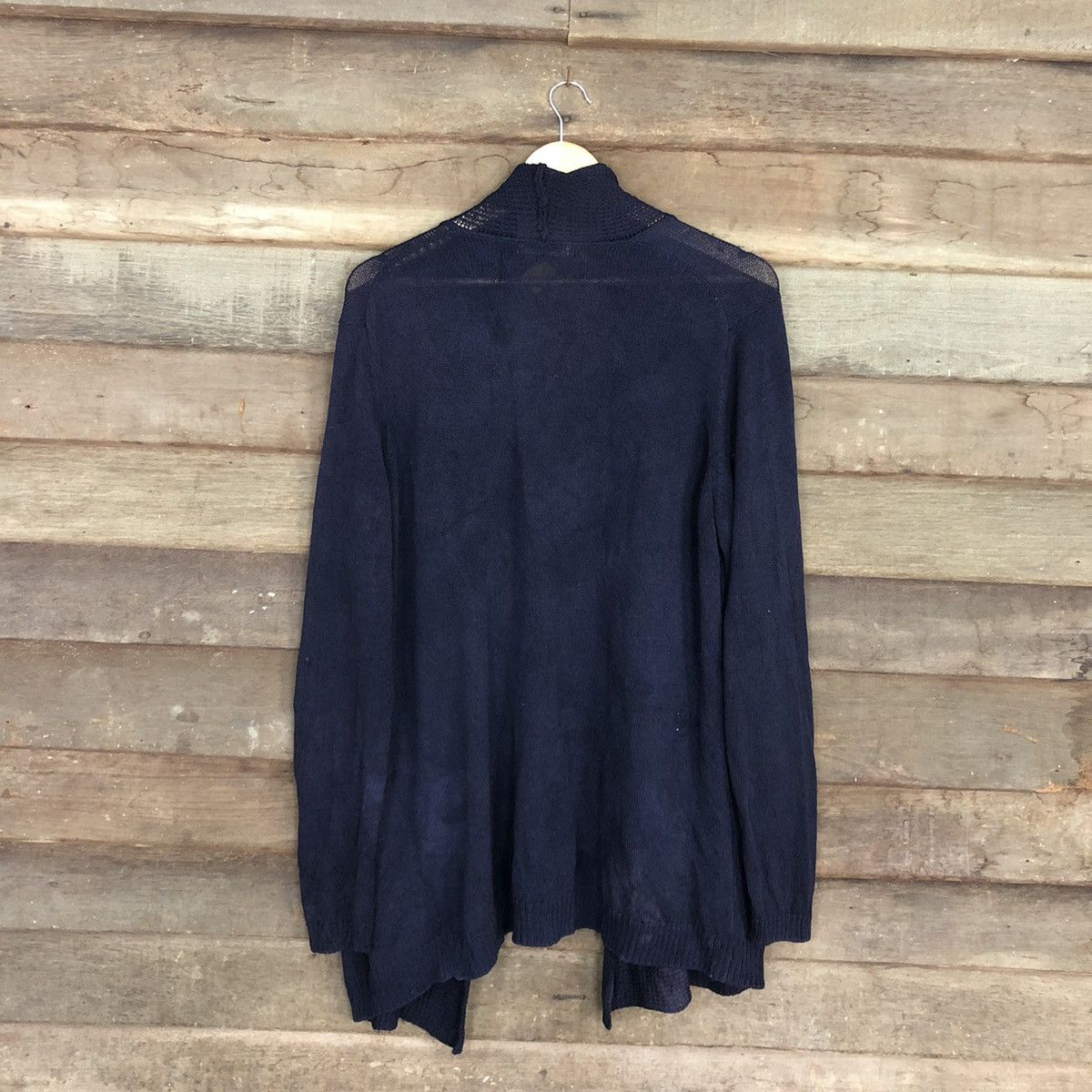 Japanese Brand New Yonker Blue knitwear Cardigan #3906 Size US XL / EU 56 / 4 - 12 Thumbnail