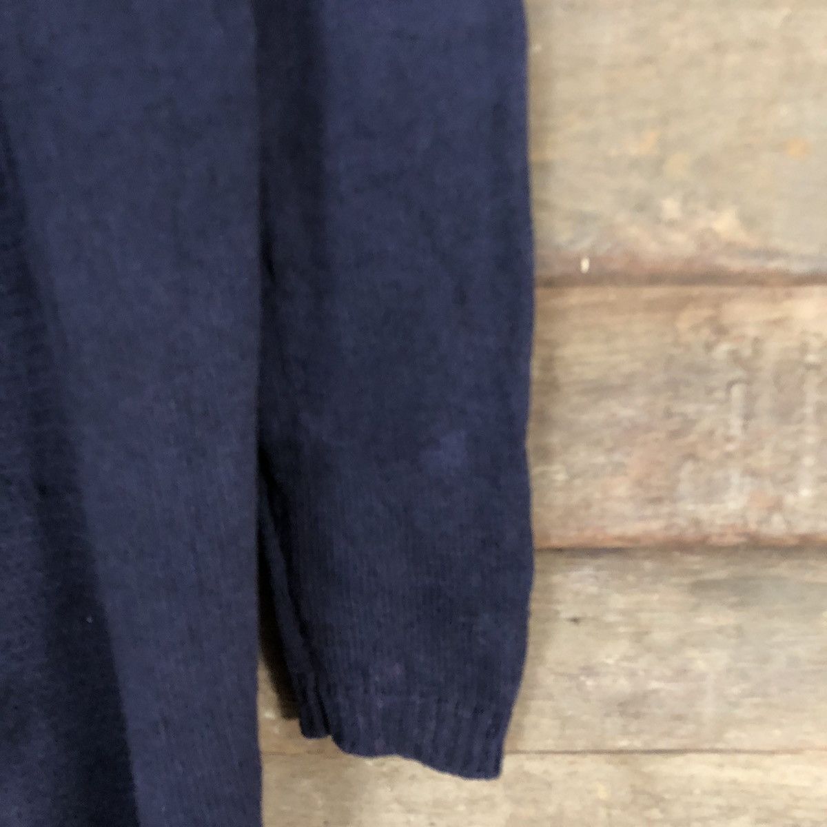 Japanese Brand New Yonker Blue knitwear Cardigan #3906 Size US XL / EU 56 / 4 - 4 Thumbnail