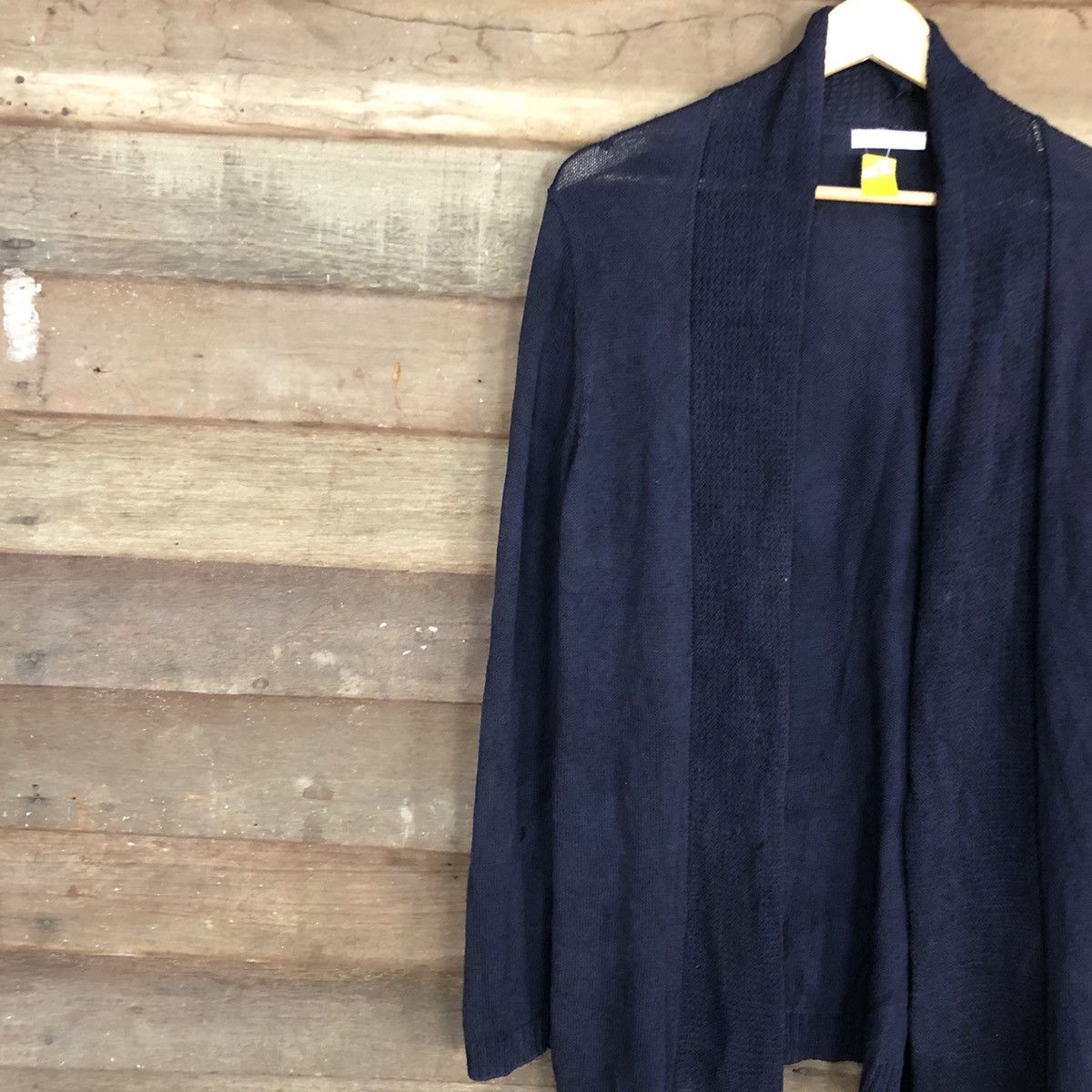 Japanese Brand New Yonker Blue knitwear Cardigan #3906 Size US XL / EU 56 / 4 - 7 Thumbnail