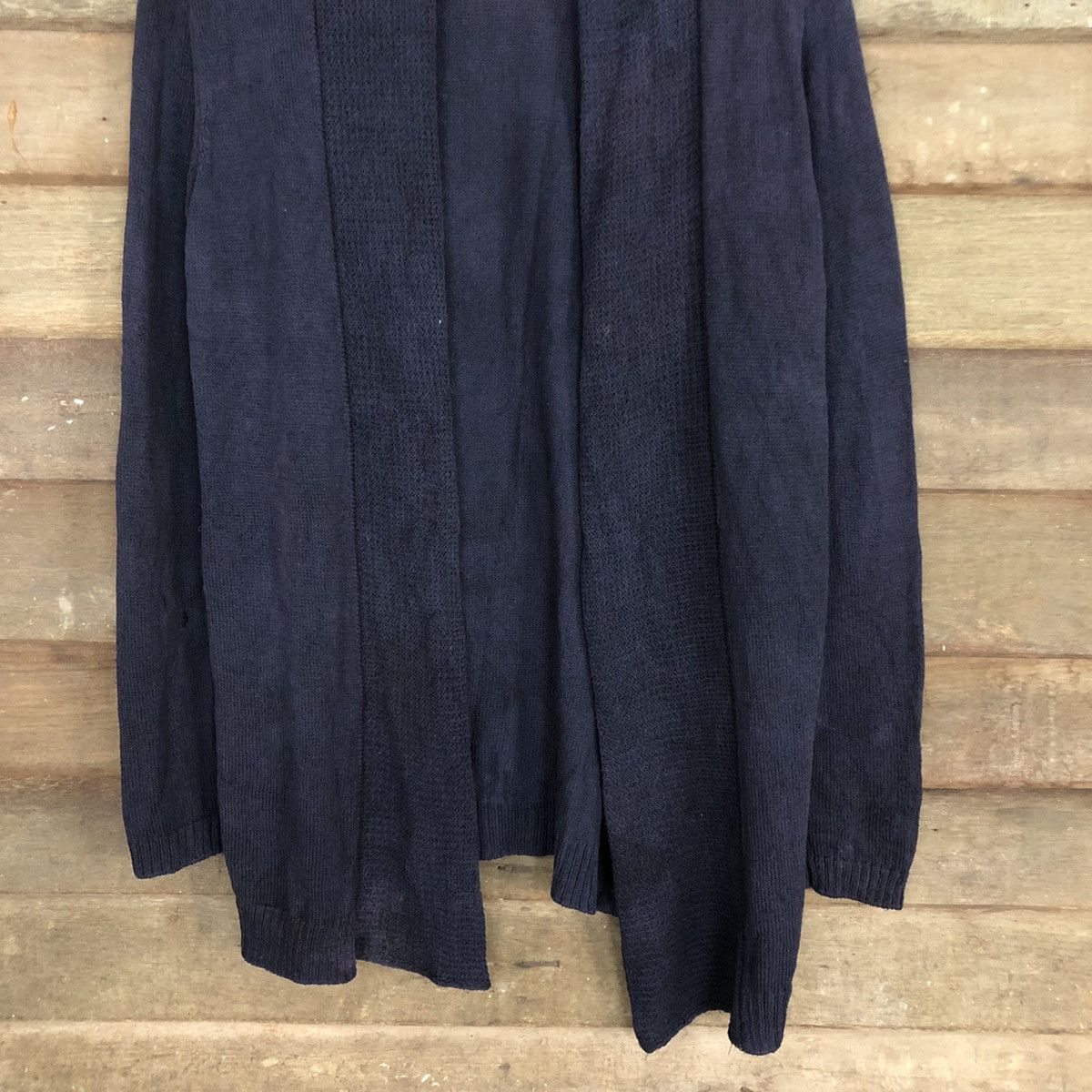 Japanese Brand New Yonker Blue knitwear Cardigan #3906 Size US XL / EU 56 / 4 - 8 Thumbnail
