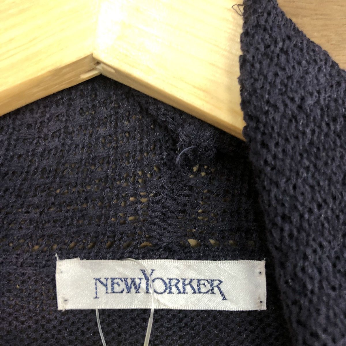 Japanese Brand New Yonker Blue knitwear Cardigan #3906 Size US XL / EU 56 / 4 - 10 Thumbnail