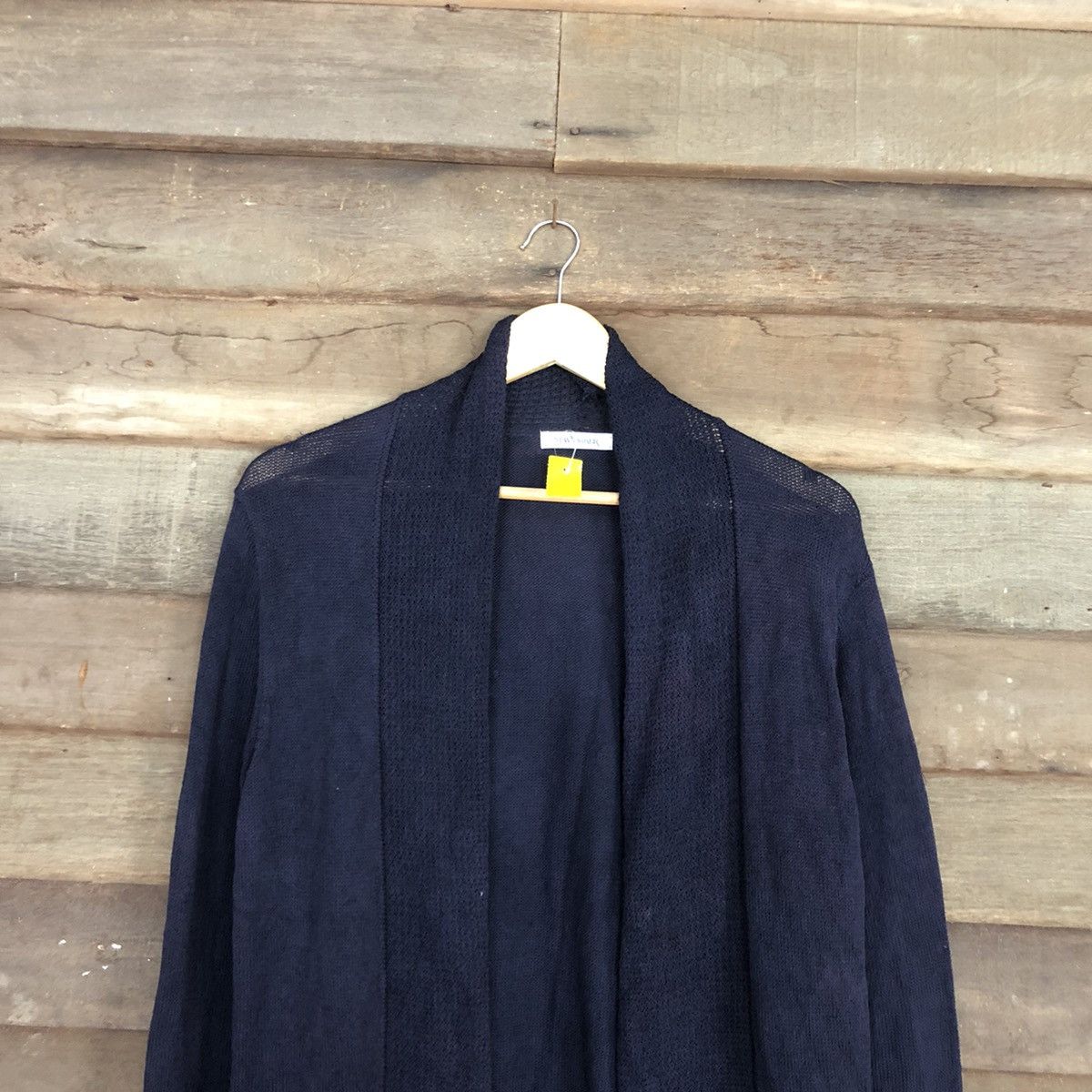Japanese Brand New Yonker Blue knitwear Cardigan #3906 Size US XL / EU 56 / 4 - 9 Thumbnail