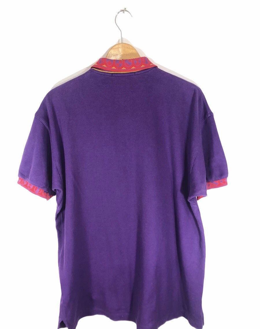 Kenzo Vintage Kenzo Colourful Polo Shirt Size US L / EU 52-54 / 3 - 2 Thumbnail