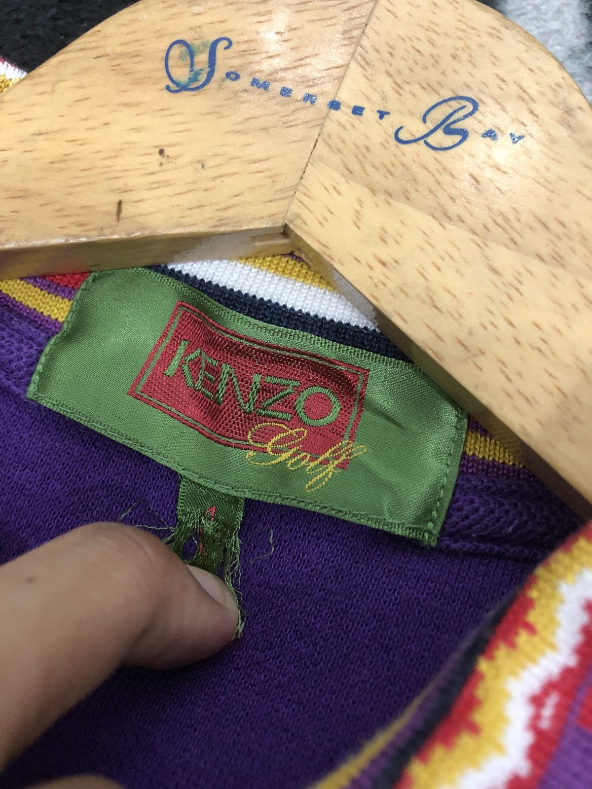 Kenzo Vintage Kenzo Colourful Polo Shirt Size US L / EU 52-54 / 3 - 7 Thumbnail