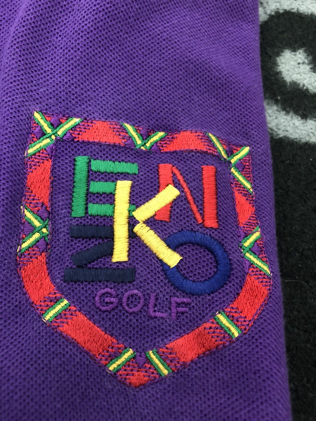 Kenzo Vintage Kenzo Colourful Polo Shirt Size US L / EU 52-54 / 3 - 9 Thumbnail