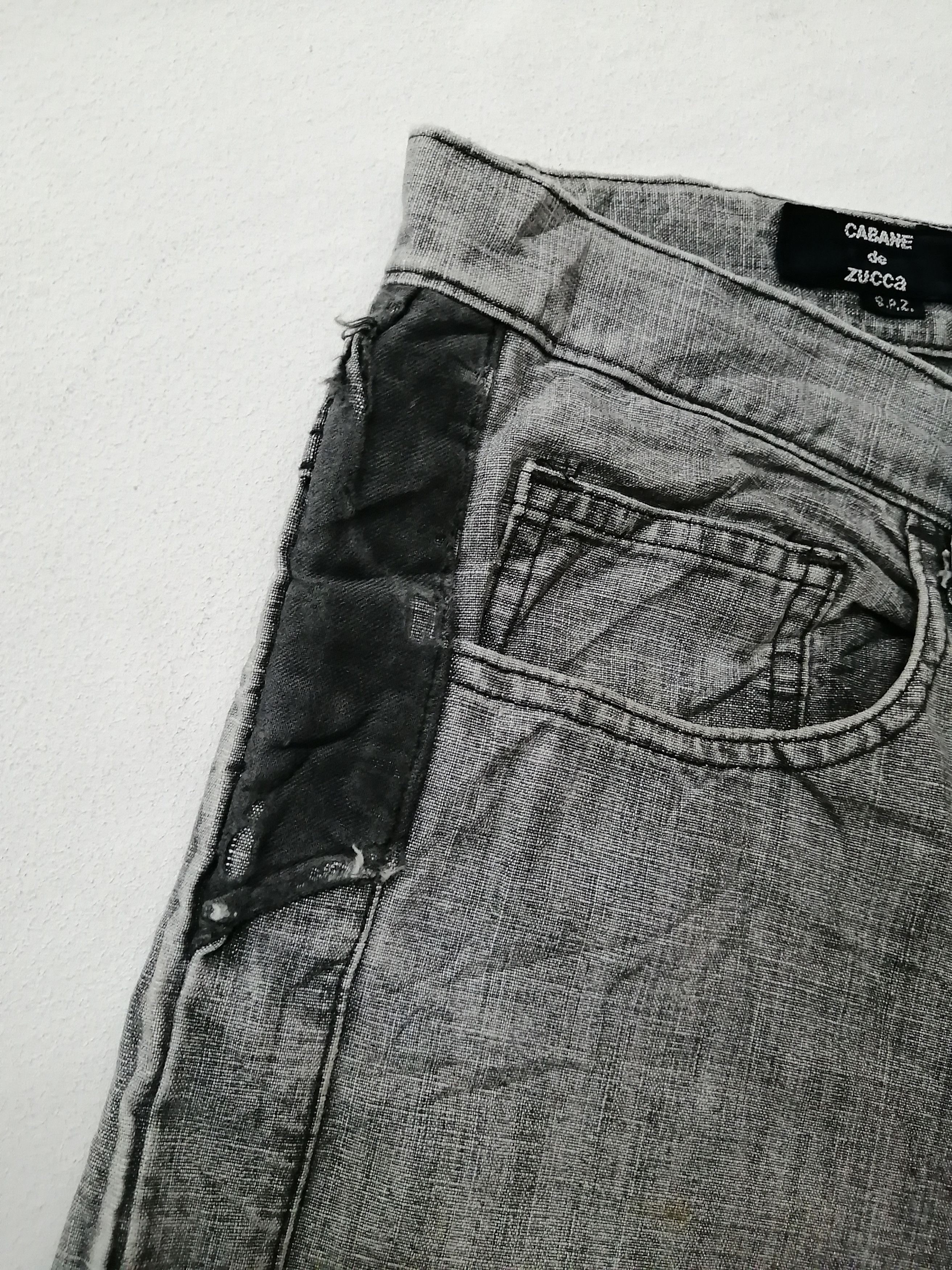 CABANE de ZUCCa Cabane de Zucca by Issey Miyake Denim Jeans Size US 31 - 6 Thumbnail