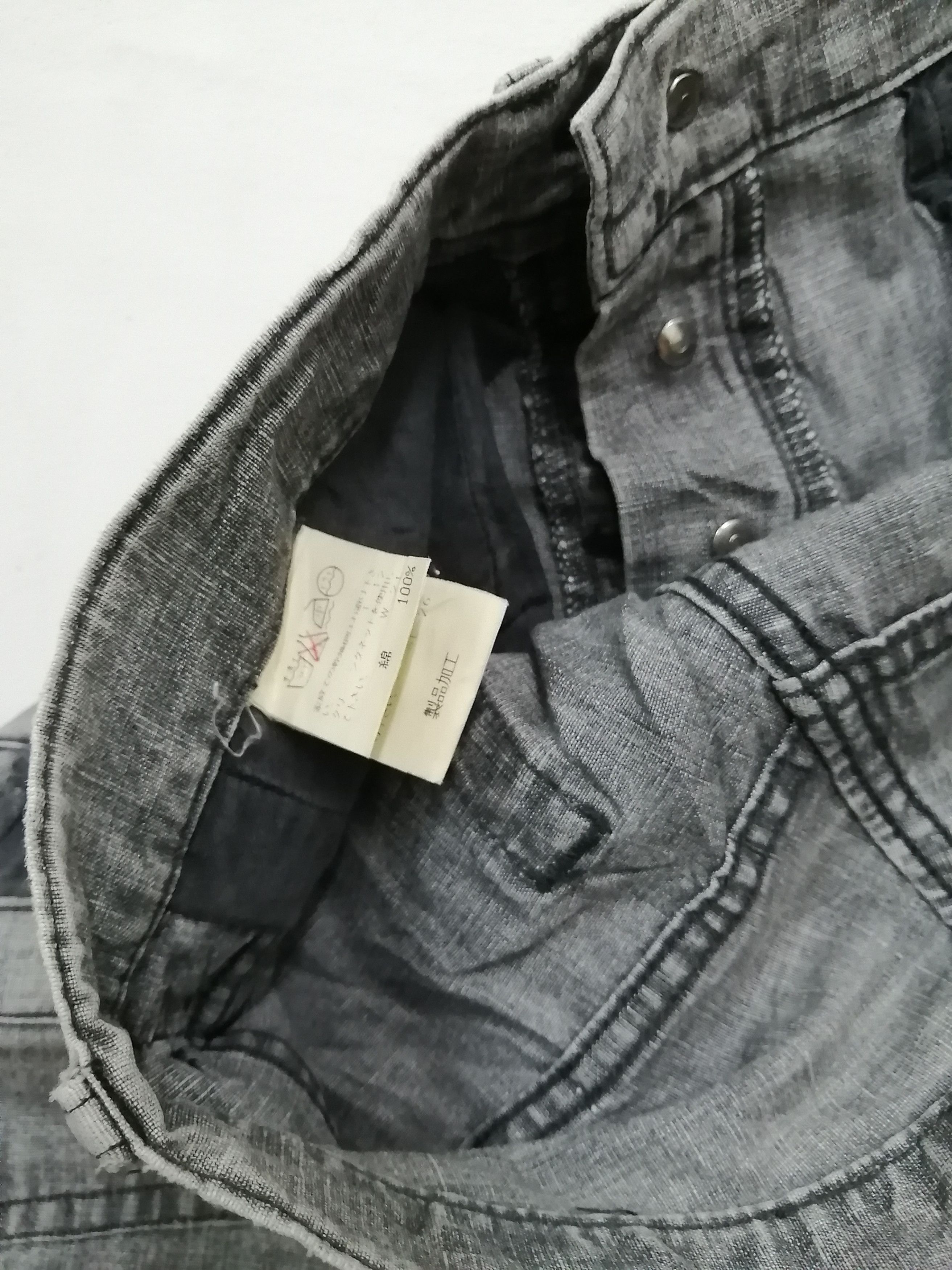CABANE de ZUCCa Cabane de Zucca by Issey Miyake Denim Jeans Size US 31 - 5 Thumbnail