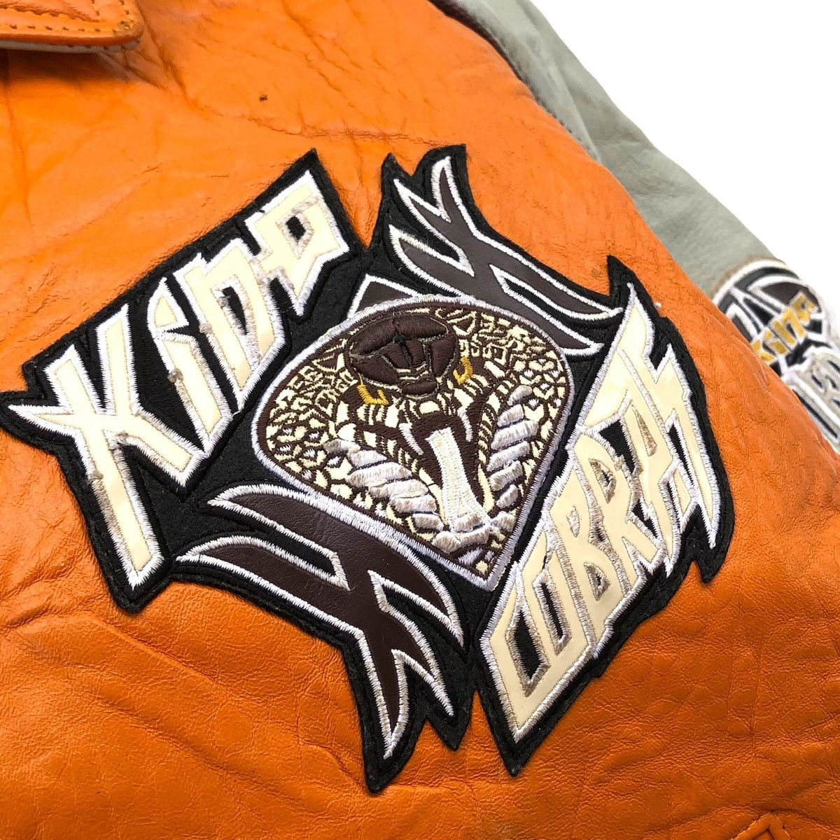 Vintage VTG Motorcycles R.B.C King Cobras Amazons Leather Jacket Size US L / EU 52-54 / 3 - 11 Thumbnail