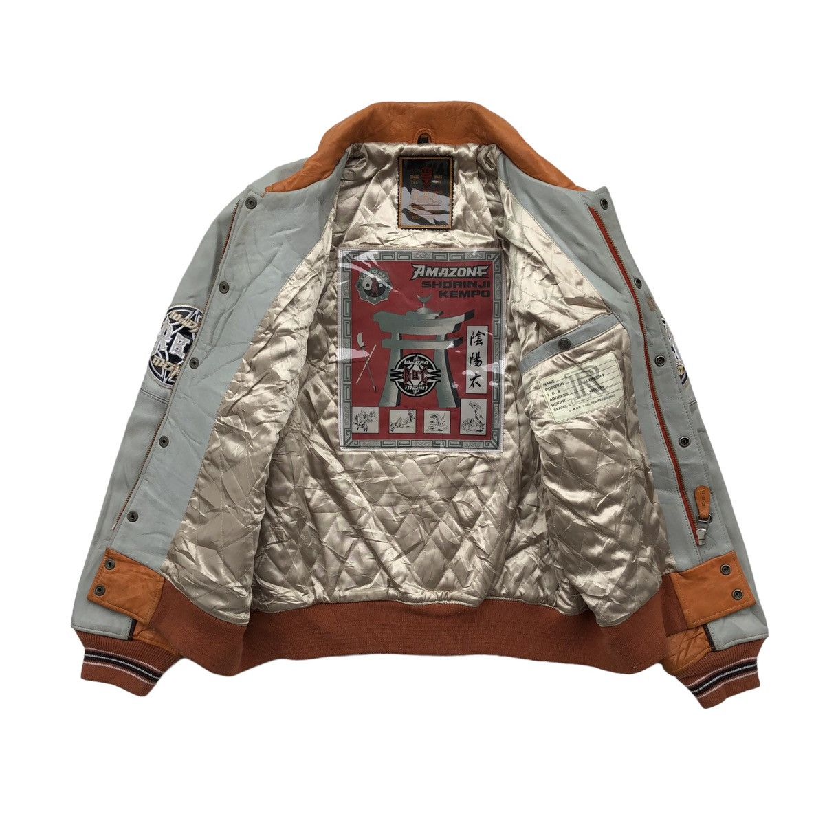 Vintage VTG Motorcycles R.B.C King Cobras Amazons Leather Jacket Size US L / EU 52-54 / 3 - 13 Thumbnail