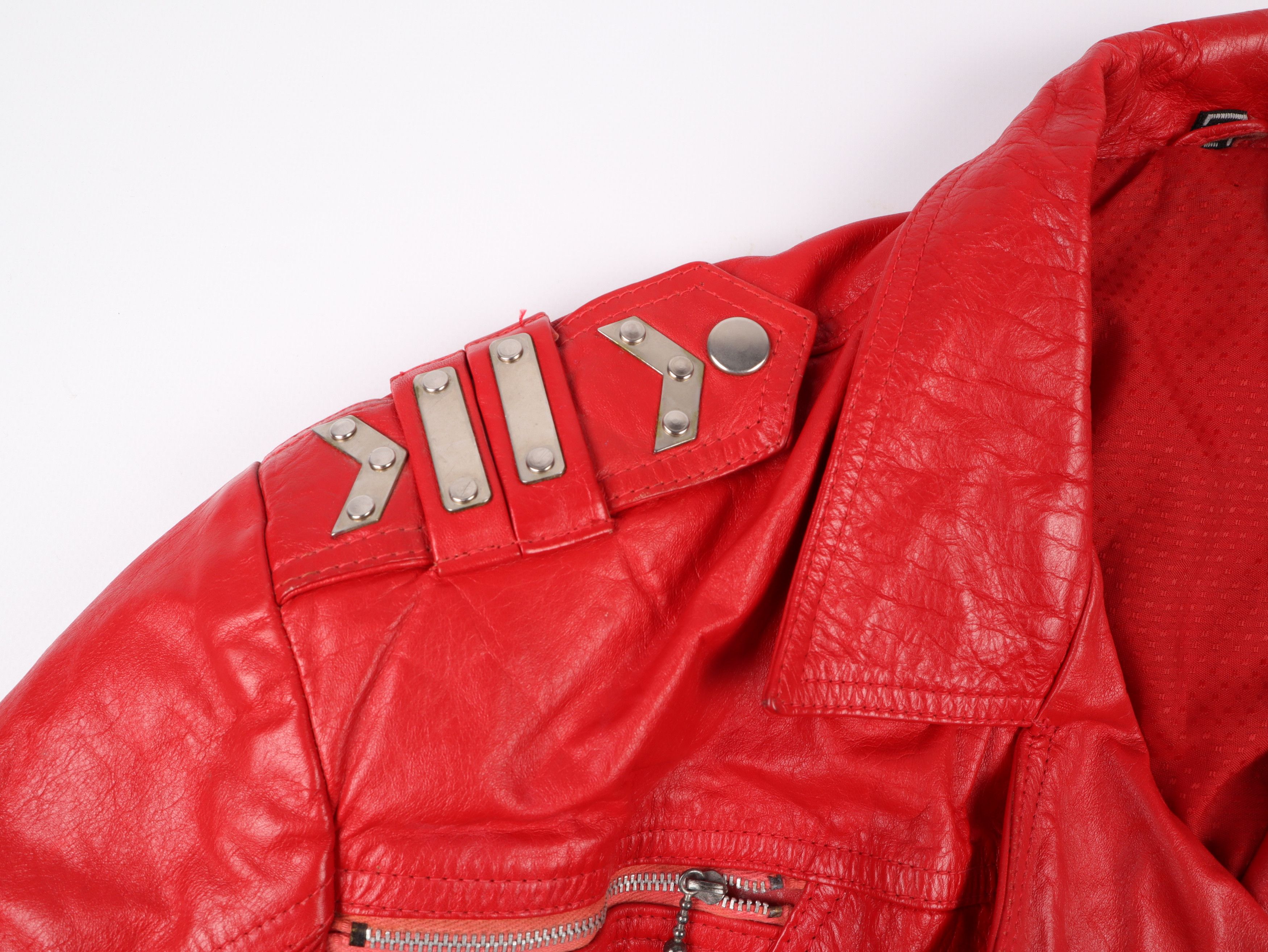 Vintage Vintage Leather Biker Jacket Size L / US 10 / IT 46 - 5 Thumbnail