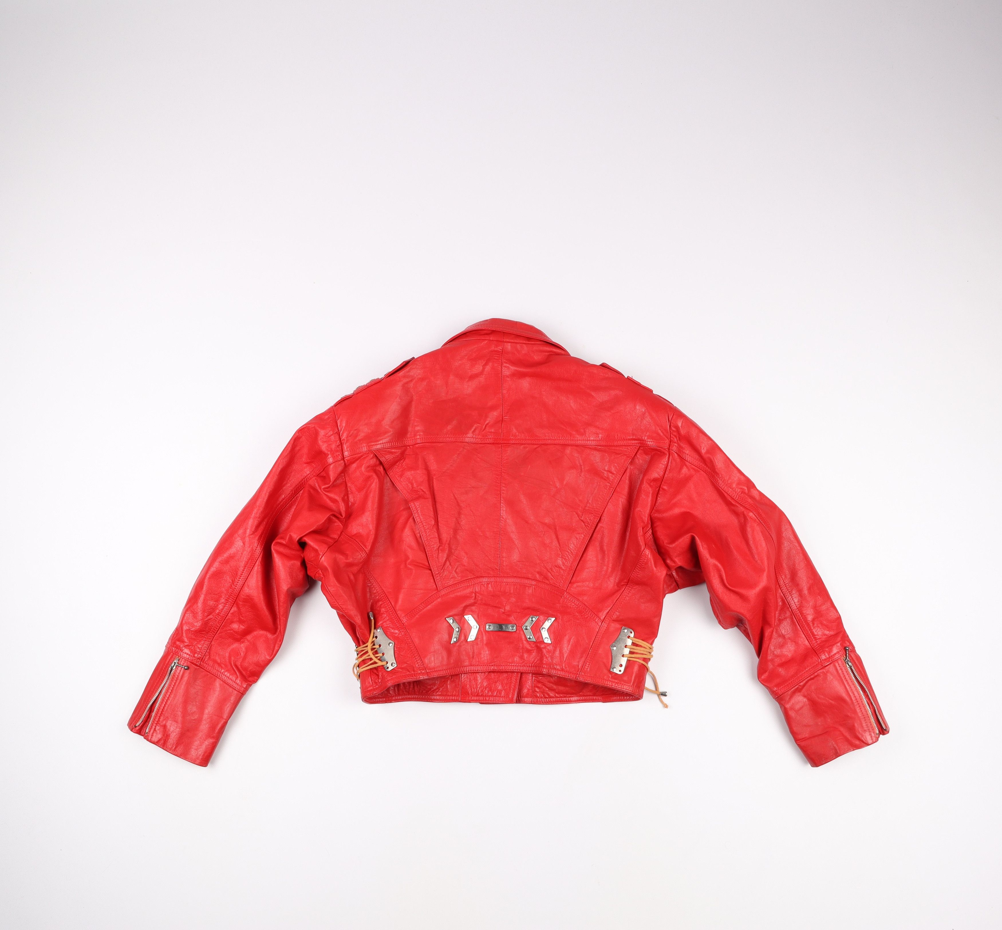 Vintage Vintage Leather Biker Jacket Size L / US 10 / IT 46 - 7 Thumbnail