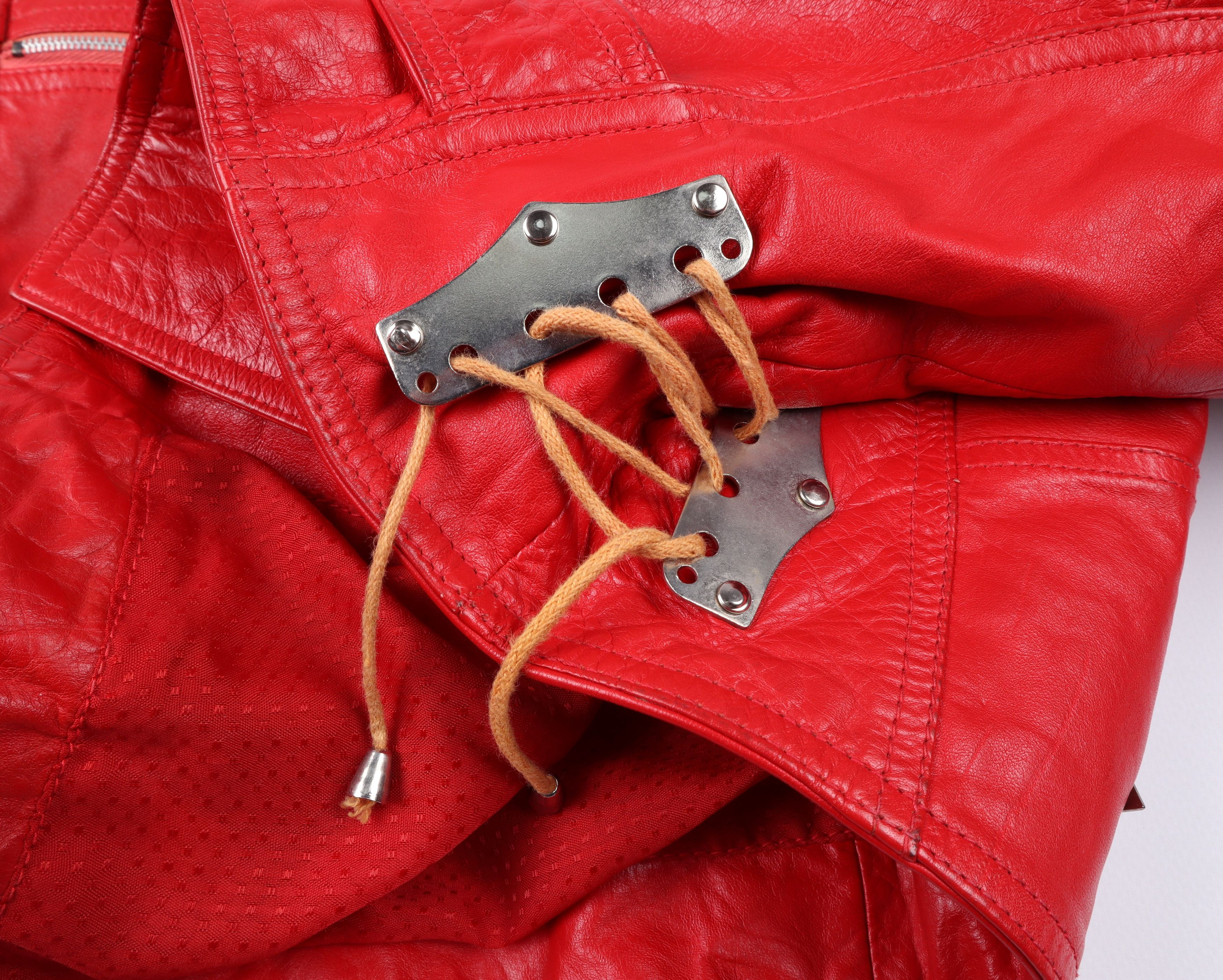 Vintage Vintage Leather Biker Jacket Size L / US 10 / IT 46 - 4 Thumbnail