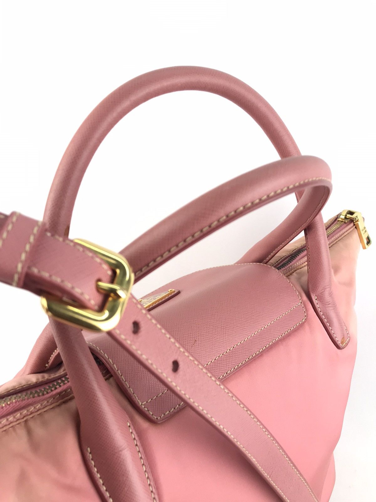 Prada ❌Last Drop❌ Authentic Prada Two way handbag sun faded Size ONE SIZE - 16 Thumbnail