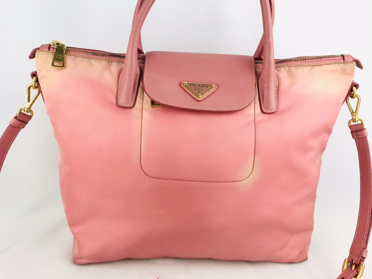Prada ❌Last Drop❌ Authentic Prada Two way handbag sun faded Size ONE SIZE - 5 Thumbnail