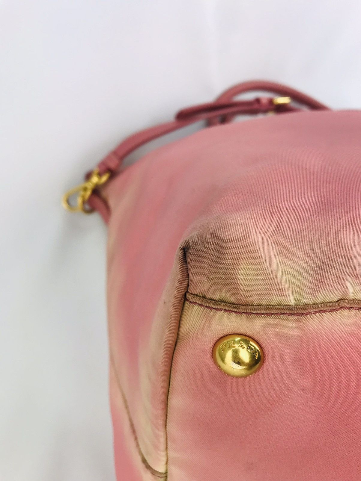 Prada ❌Last Drop❌ Authentic Prada Two way handbag sun faded Size ONE SIZE - 15 Thumbnail