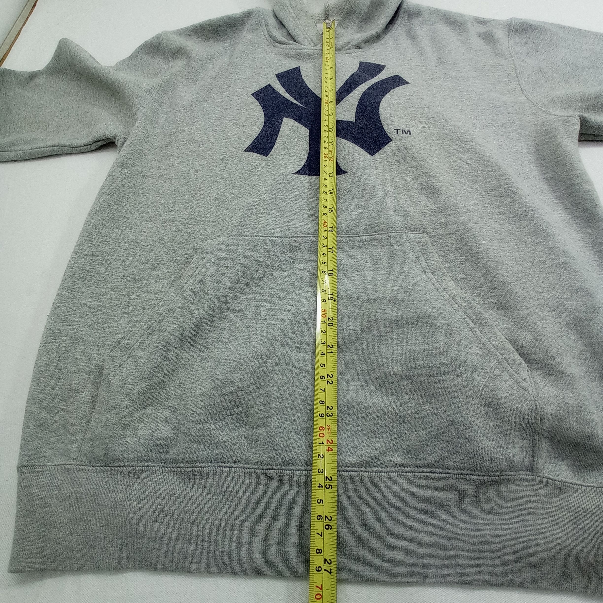Majestic × New York Yankees Vintage Majestic New York Hoodie Sweatshirts Size US XL / EU 56 / 4 - 12 Thumbnail