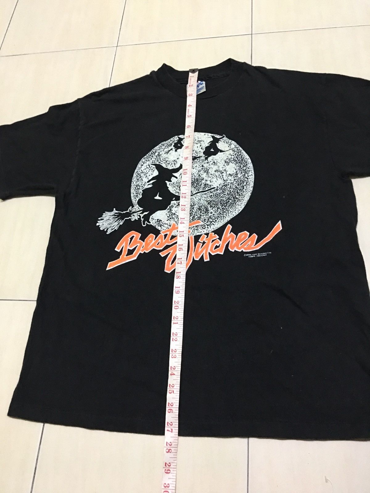 Vintage Vintage Best witches 1991 promo movie / film shirt Size US L / EU 52-54 / 3 - 9 Thumbnail