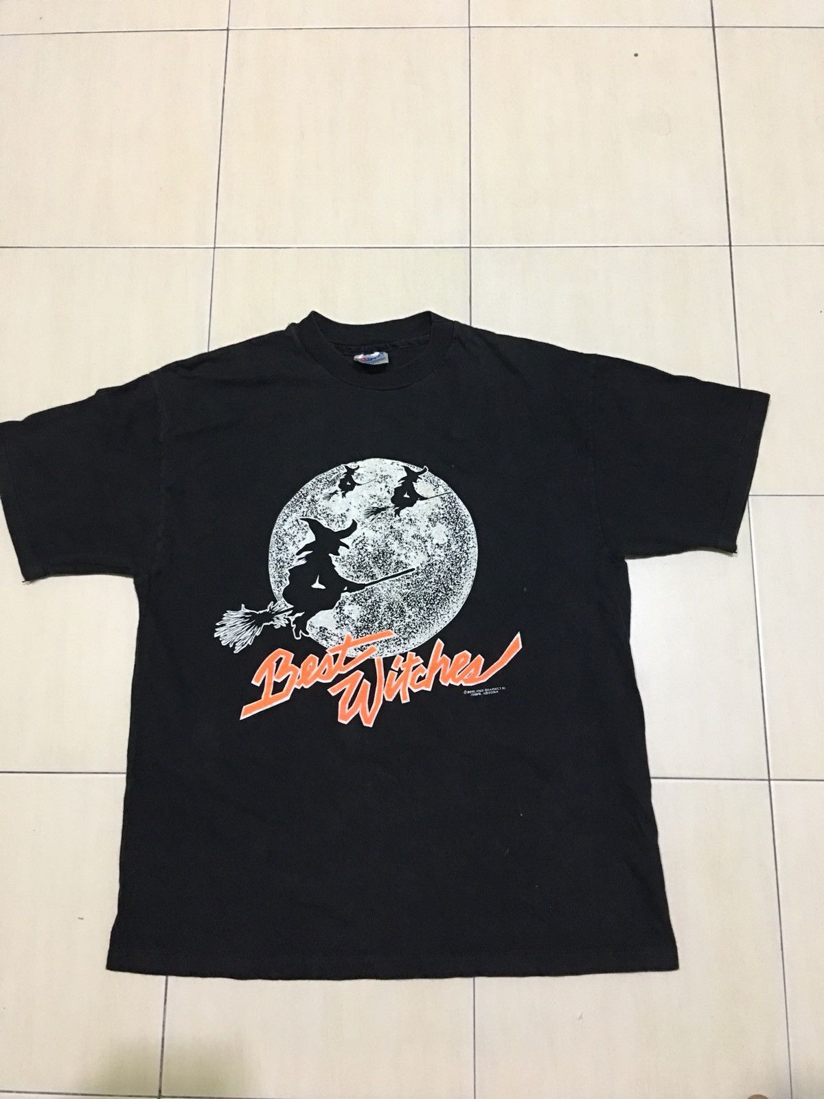 Vintage Vintage Best witches 1991 promo movie / film shirt Size US L / EU 52-54 / 3 - 7 Thumbnail