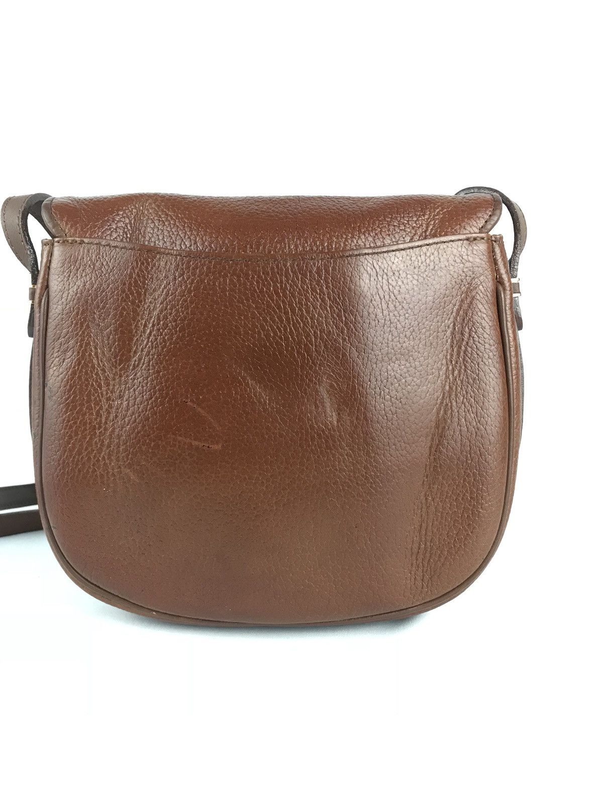 Burberry ❌LAST DROP❌ Vintage Burberrys Leather Brown Crossbody bag Size ONE SIZE - 6 Thumbnail