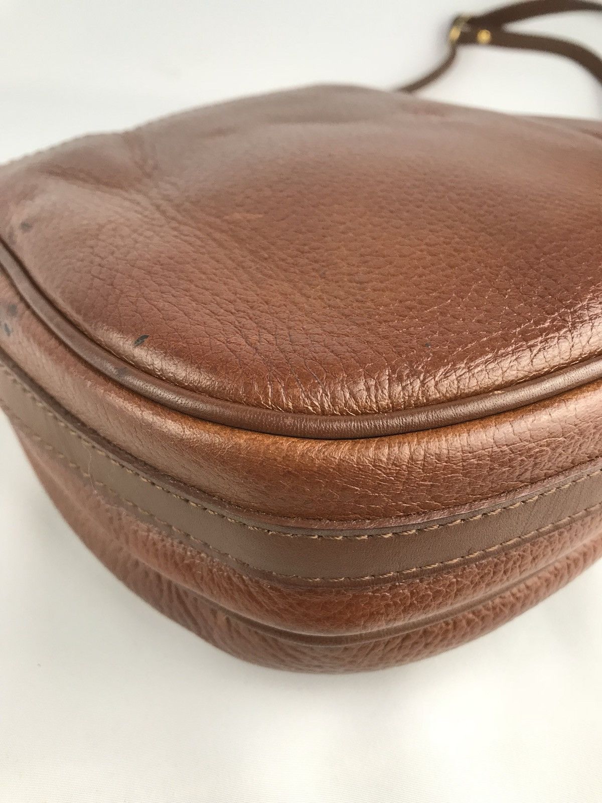 Burberry ❌LAST DROP❌ Vintage Burberrys Leather Brown Crossbody bag Size ONE SIZE - 15 Thumbnail