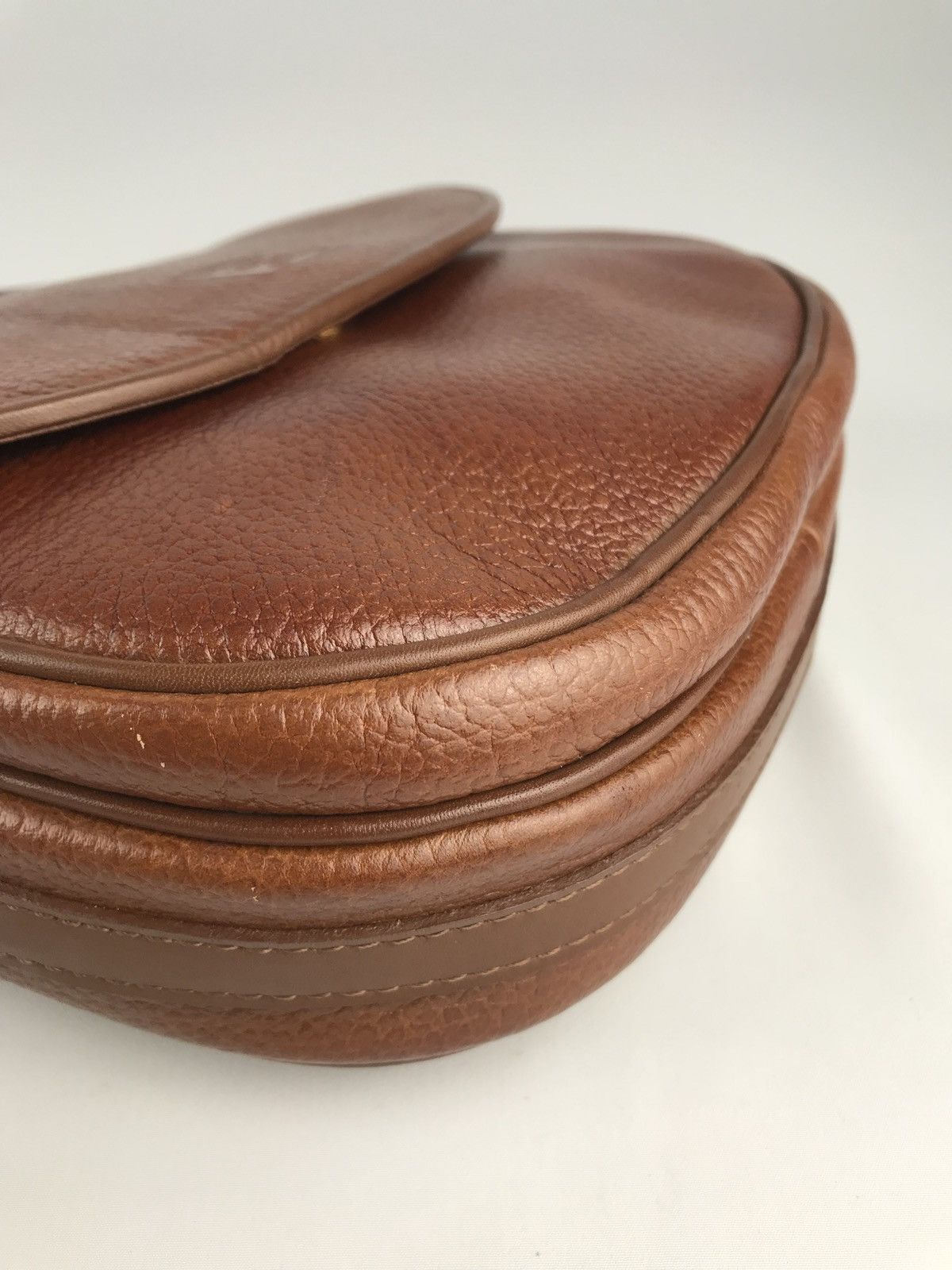 Burberry ❌LAST DROP❌ Vintage Burberrys Leather Brown Crossbody bag Size ONE SIZE - 10 Thumbnail