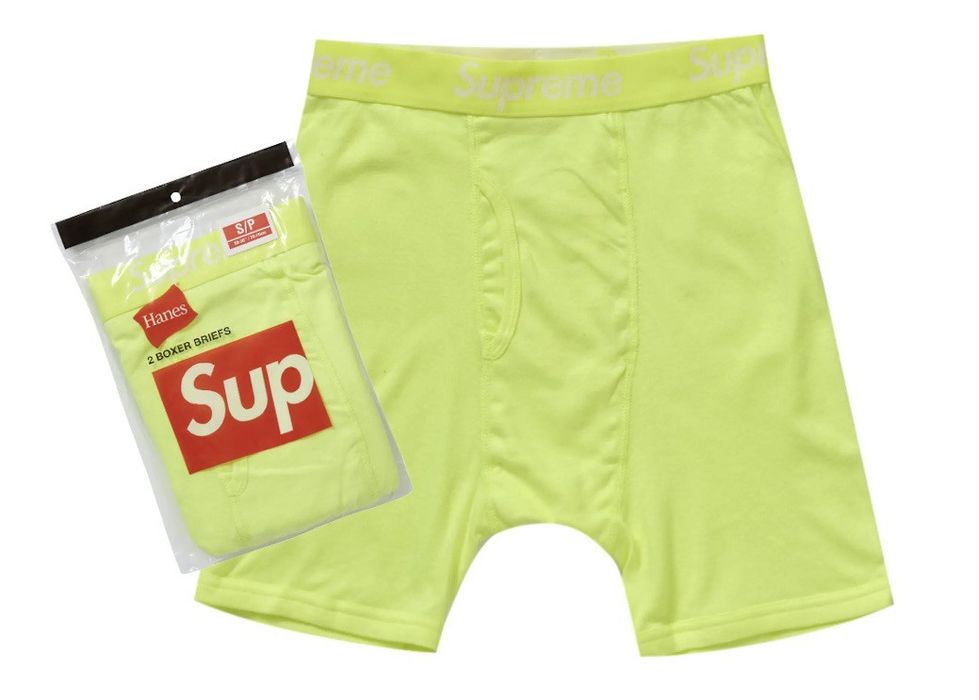 Supreme 4-Pack Supreme Hanes Boxers - S