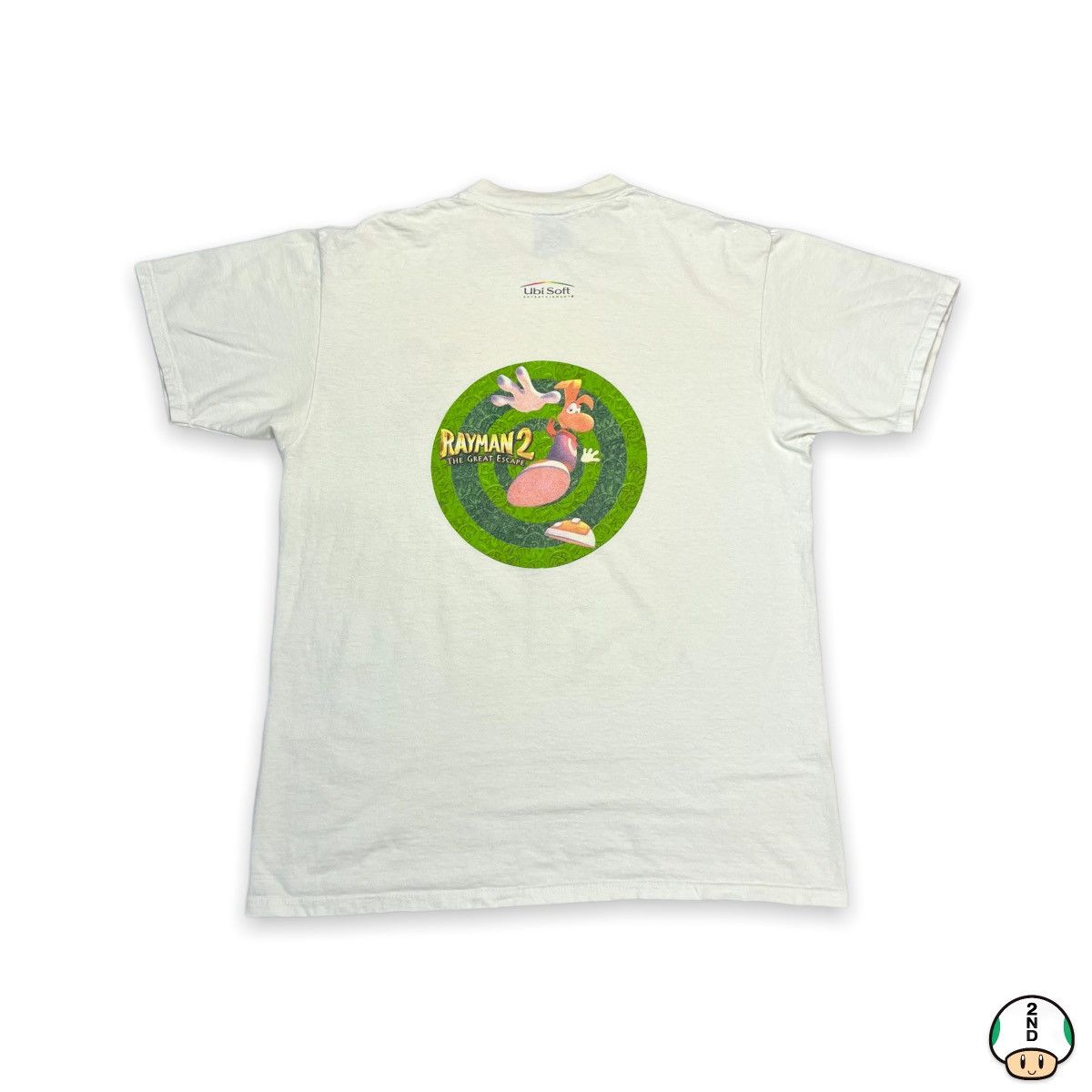 Playstation Vintage 1999 Rayman 2 Shirt The Great Escape Game Promo Tee Size US L / EU 52-54 / 3 - 1 Thumbnail