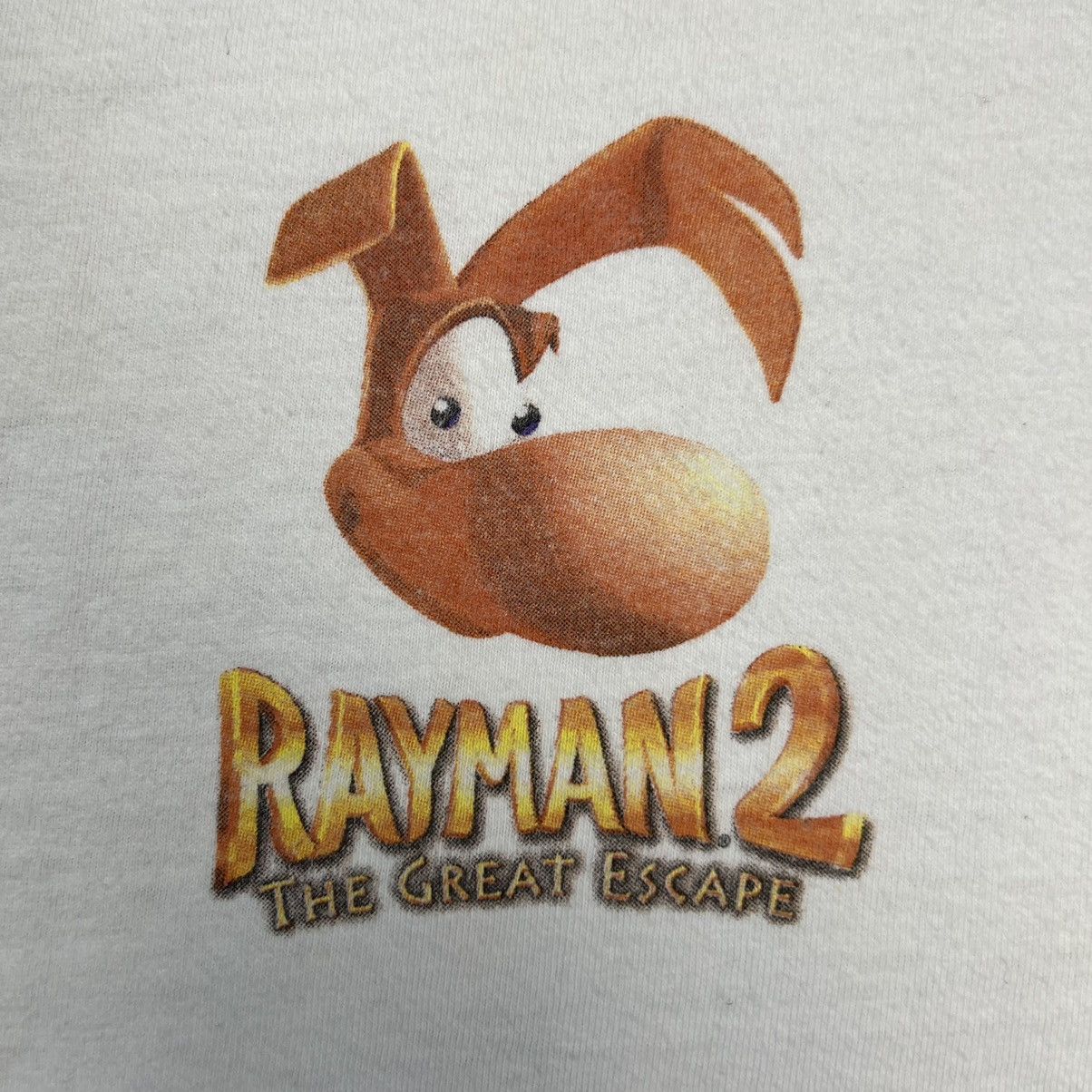 Playstation Vintage 1999 Rayman 2 Shirt The Great Escape Game Promo Tee Size US L / EU 52-54 / 3 - 6 Thumbnail