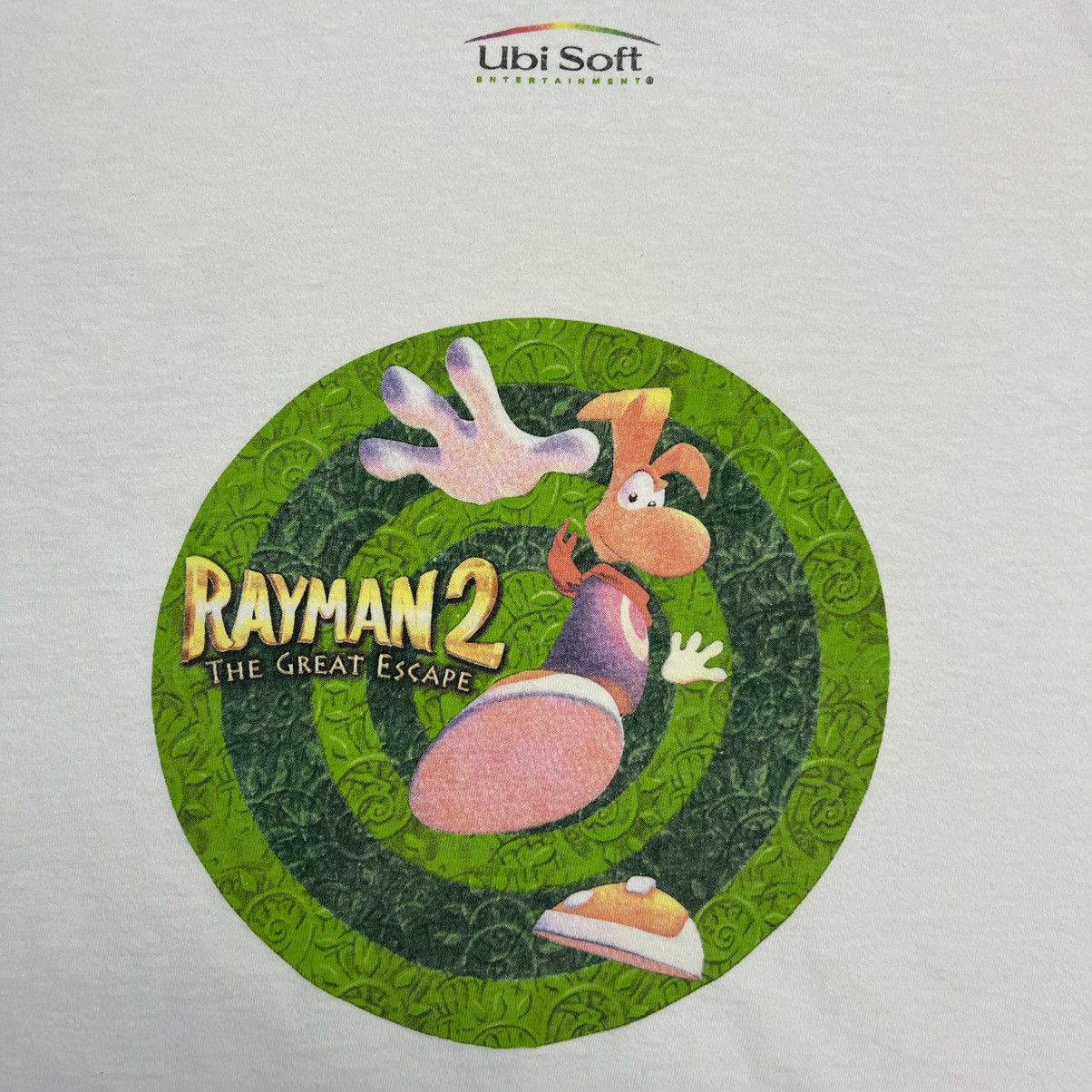 Playstation Vintage 1999 Rayman 2 Shirt The Great Escape Game Promo Tee Size US L / EU 52-54 / 3 - 2 Thumbnail