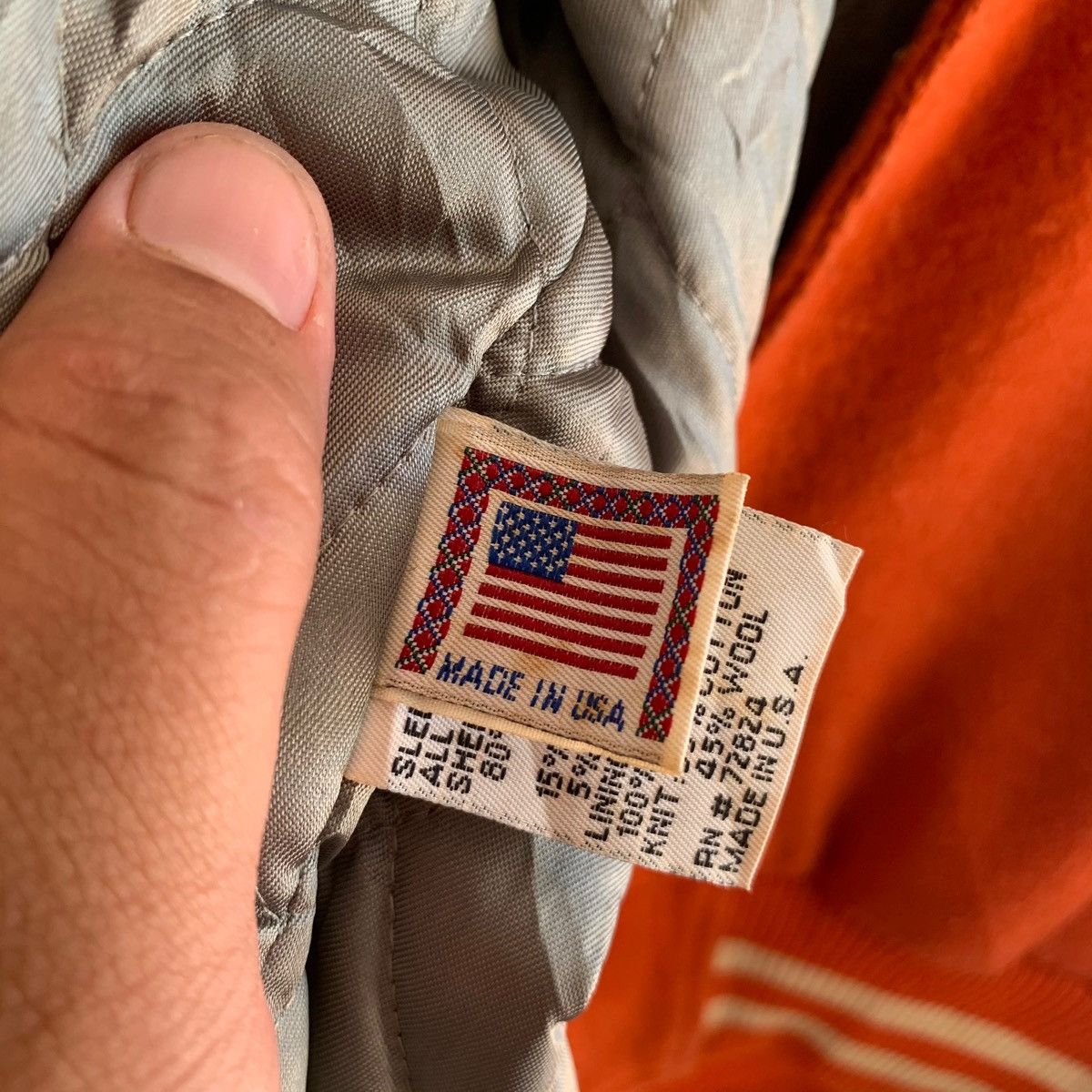 Golden Bear × Vintage Vintage Golden Bear ‘S Alphabet’ Varsity Jacket Size US M / EU 48-50 / 2 - 21 Thumbnail