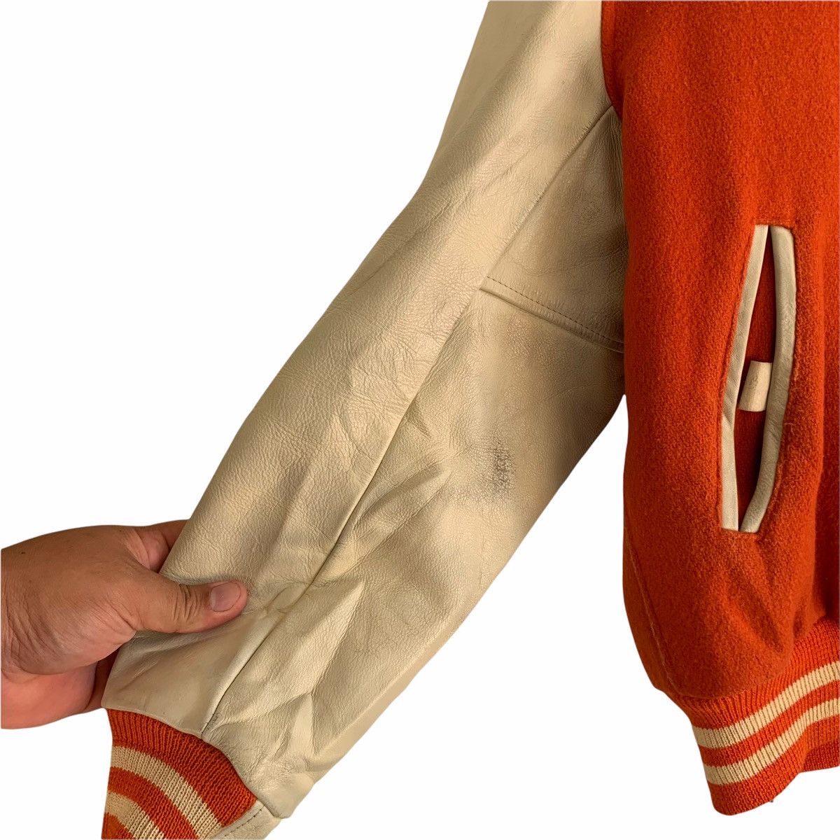 Golden Bear × Vintage Vintage Golden Bear ‘S Alphabet’ Varsity Jacket Size US M / EU 48-50 / 2 - 14 Thumbnail